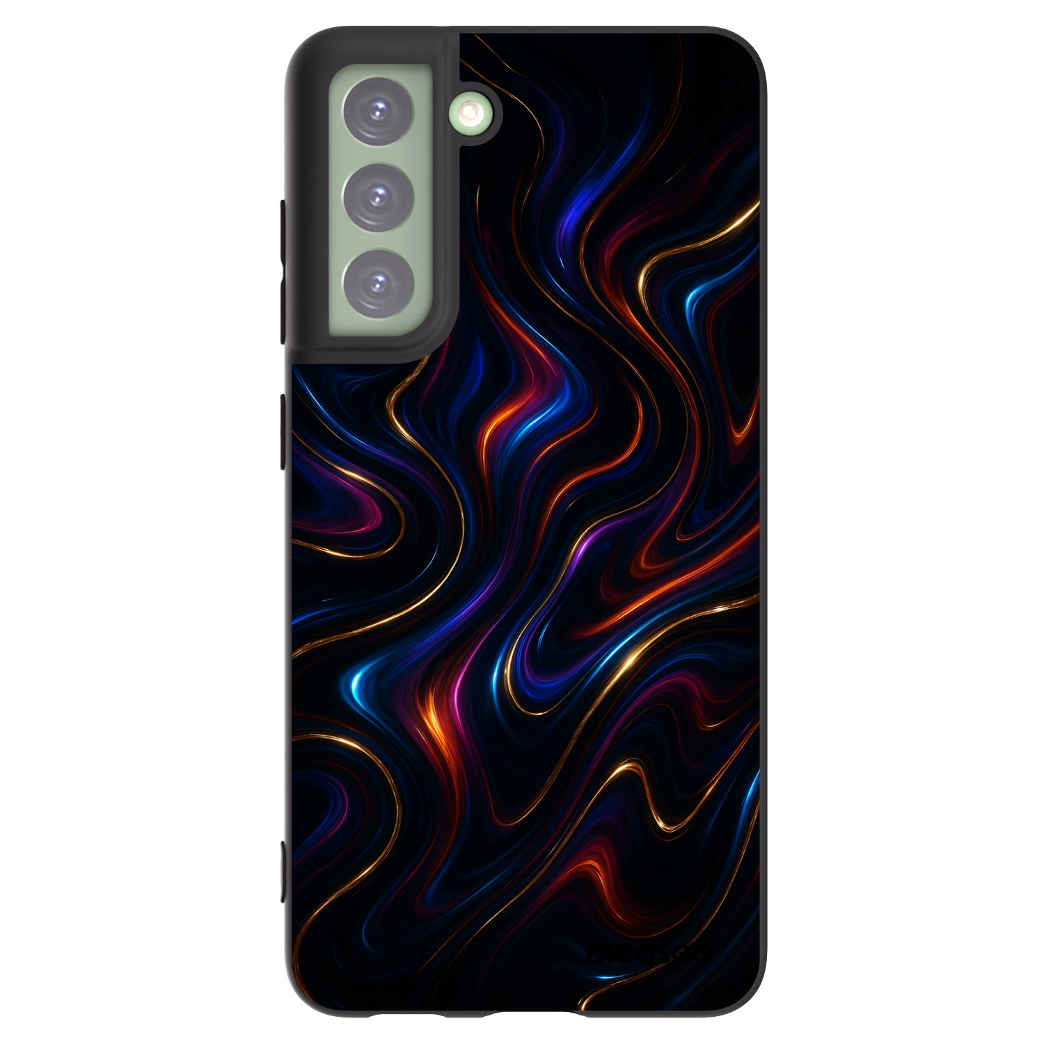 Picasee silikonový černý obal pro Samsung Galaxy S21 FE 5G - Noir