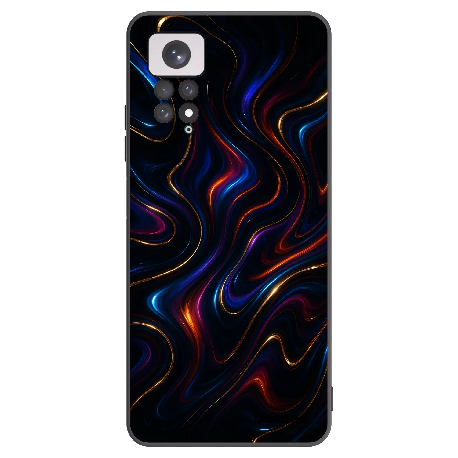 Picasee silikonový černý obal pro Xiaomi Redmi Note 11 - Noir