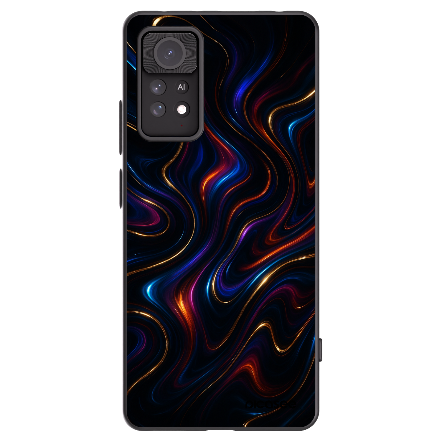 Picasee silikonový černý obal pro Xiaomi Redmi Note 11 Pro - Noir
