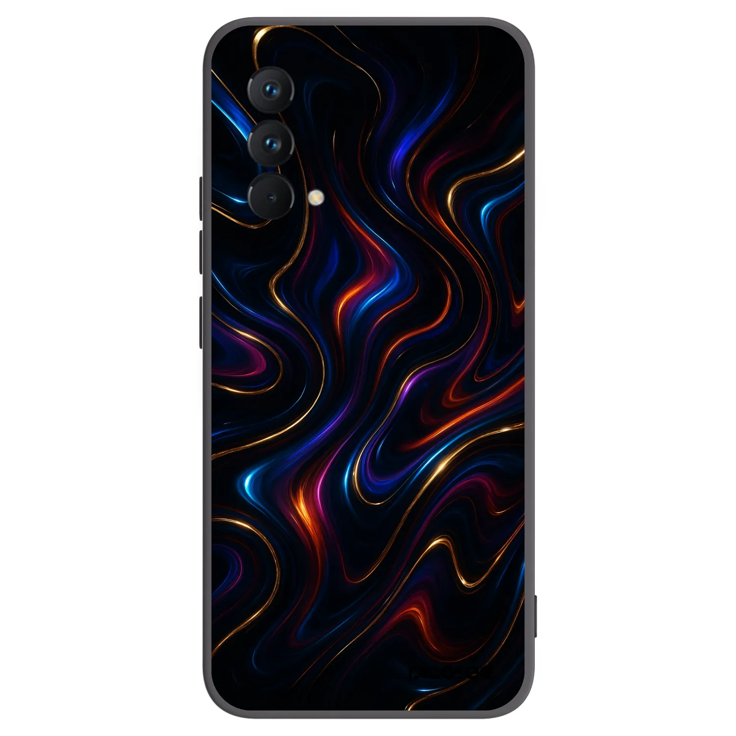Picasee silikonový černý obal pro Realme GT Master Edition 5G - Noir