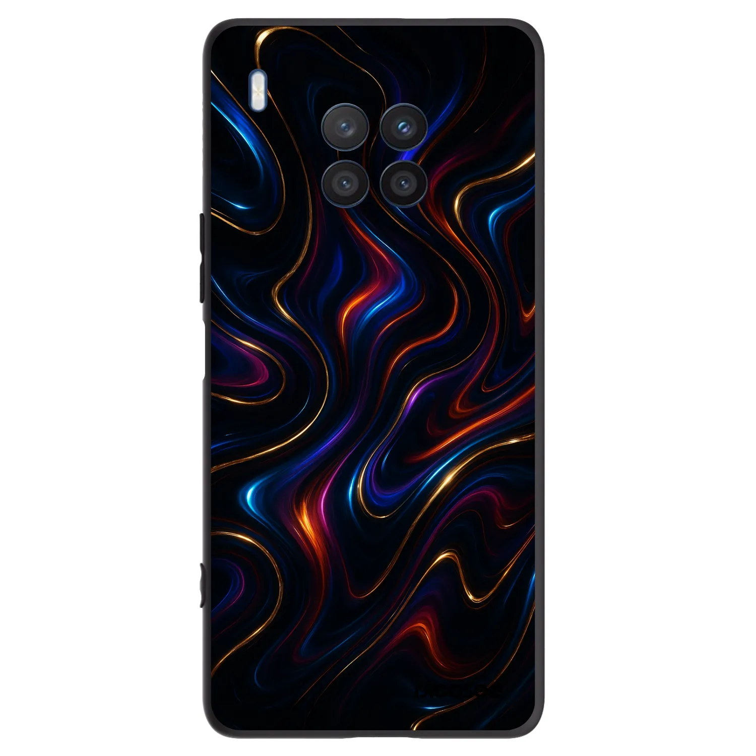 Picasee silikonový černý obal pro Honor 50 Lite - Noir
