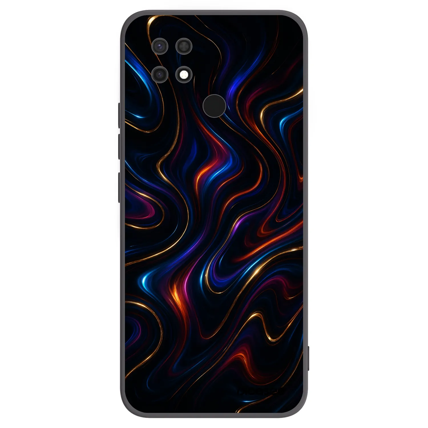 Picasee silikonový černý obal pro Xiaomi Redmi 10C - Noir