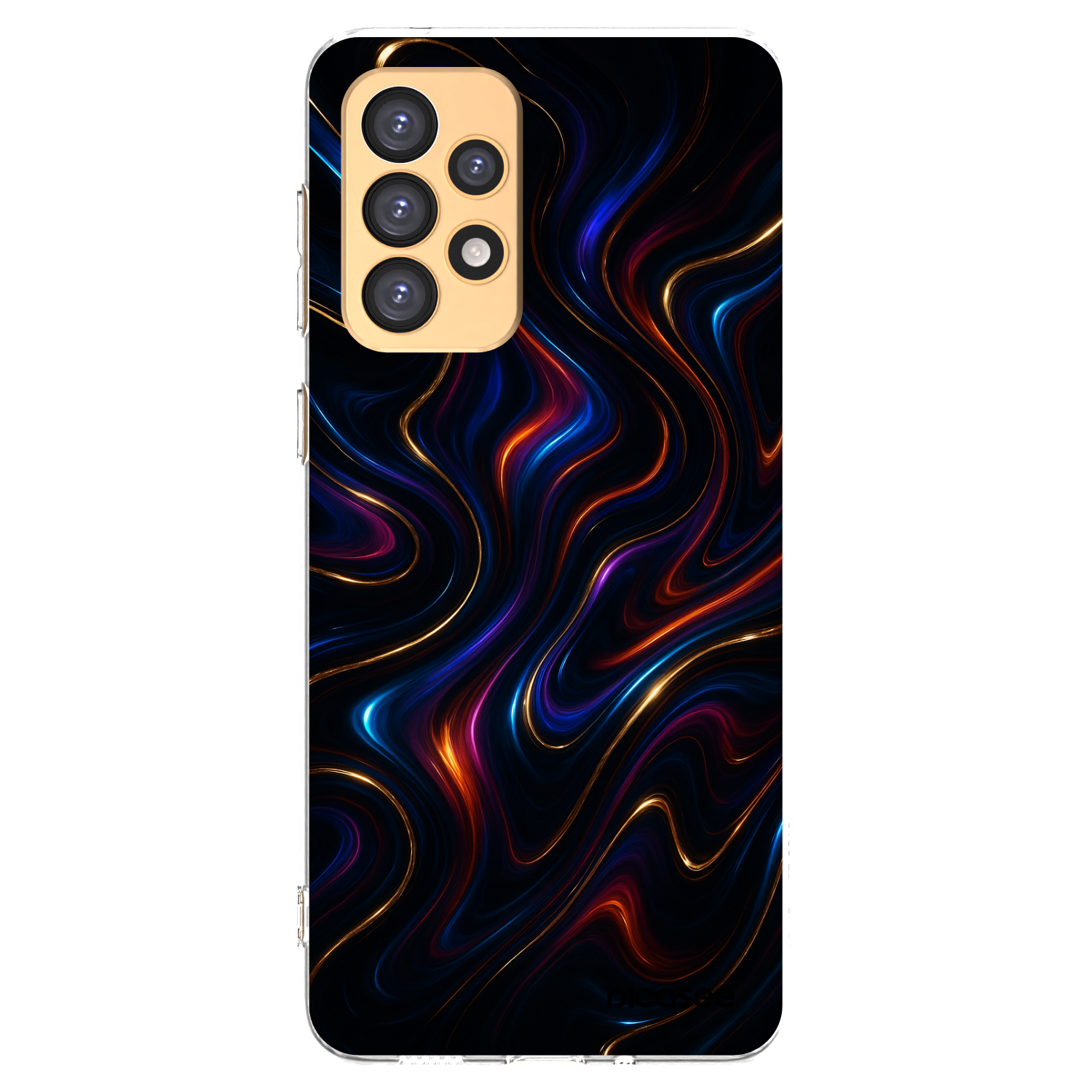 Picasee silikonový průhledný obal pro Samsung Galaxy A33 5G A336 - Noir