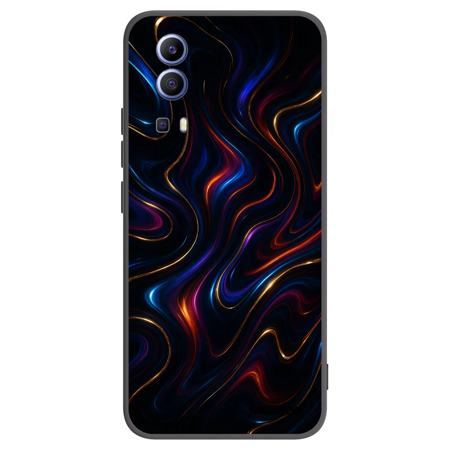 Picasee silikonový černý obal pro Vivo Y52 5G - Noir
