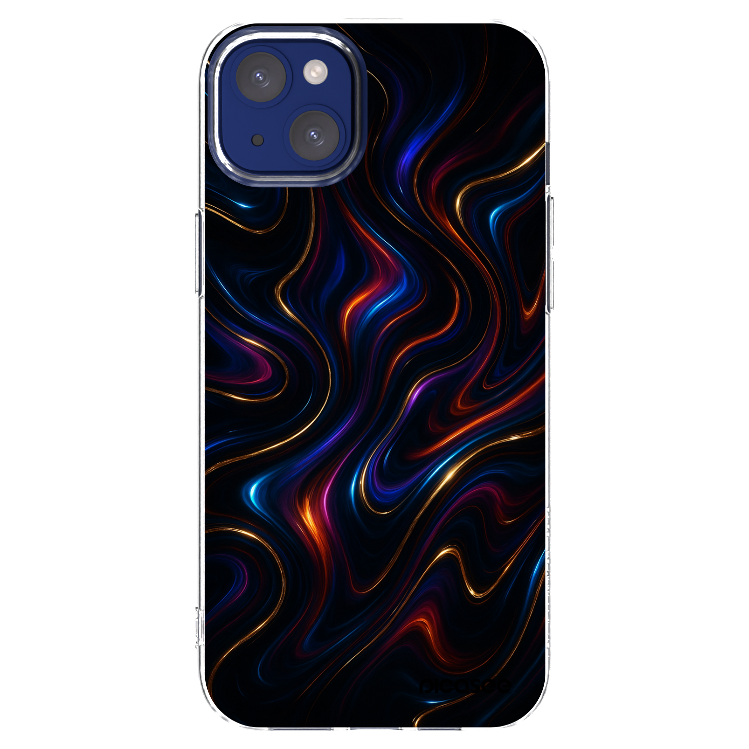Picasee silikonový průhledný obal pro Apple iPhone 14 Plus - Noir