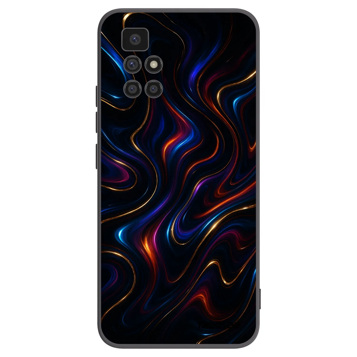 Picasee silikonový černý obal pro Xiaomi Redmi 10 (2022) - Noir