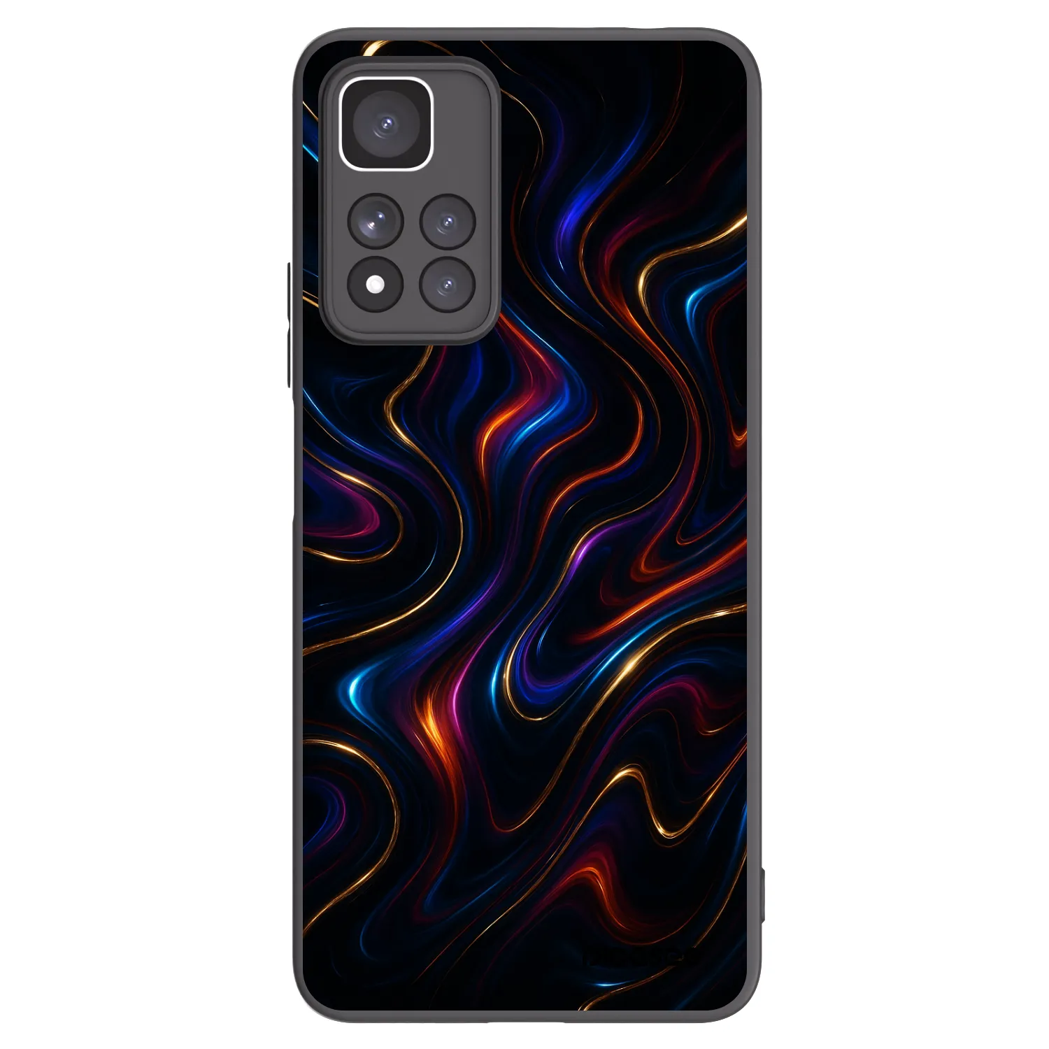 Picasee silikonový černý obal pro Xiaomi Redmi Note 11 Pro+ 5G - Noir