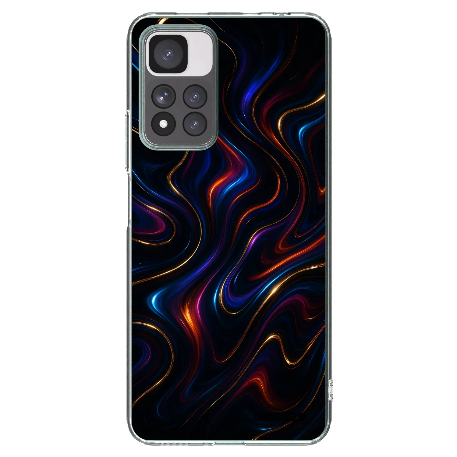 Picasee silikonový průhledný obal pro Xiaomi Redmi Note 11 Pro+ 5G - Noir