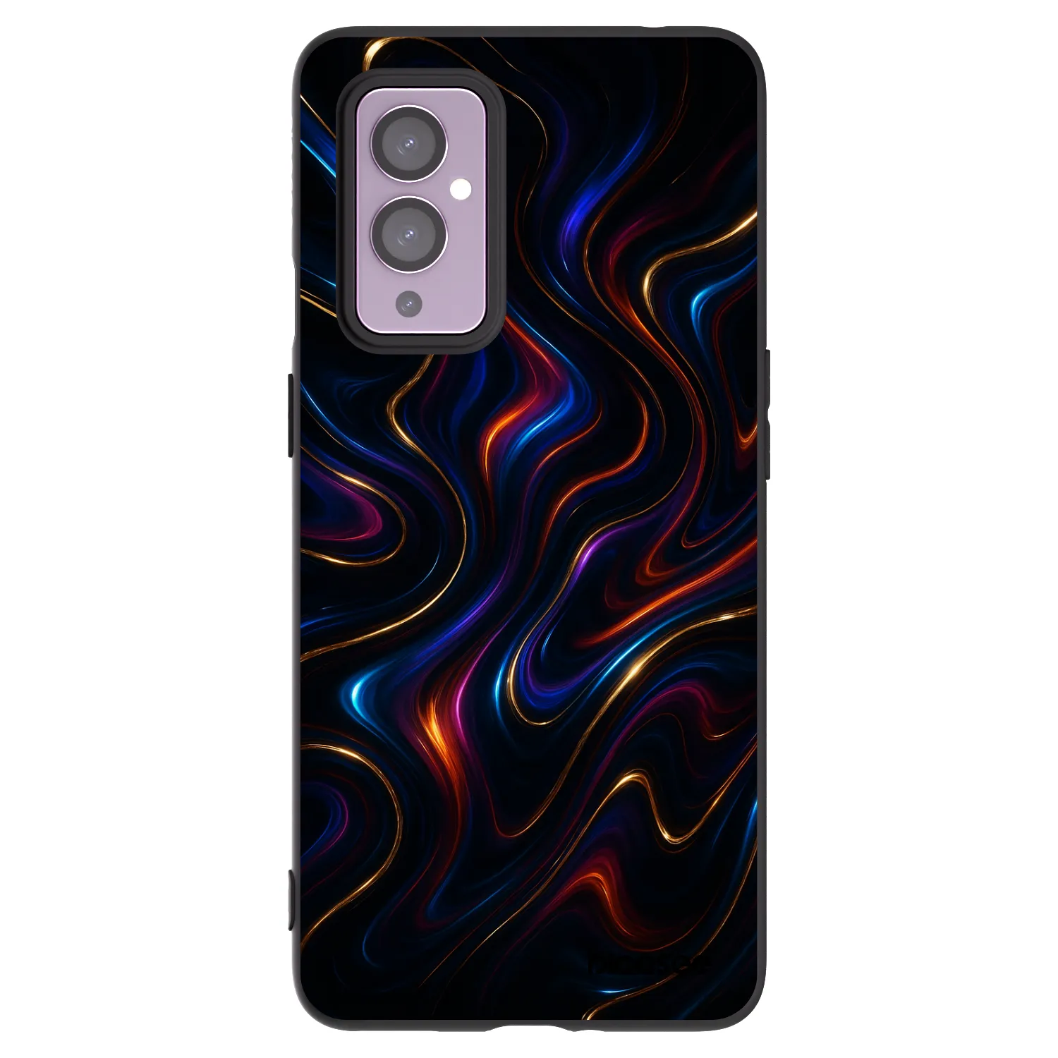 Picasee silikonový černý obal pro OnePlus 9 - Noir