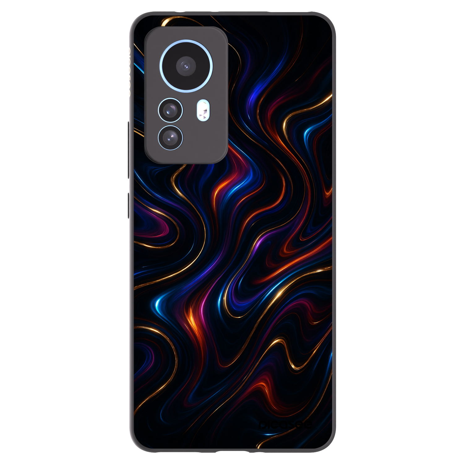 Picasee silikonový černý obal pro Xiaomi 12T Pro - Noir