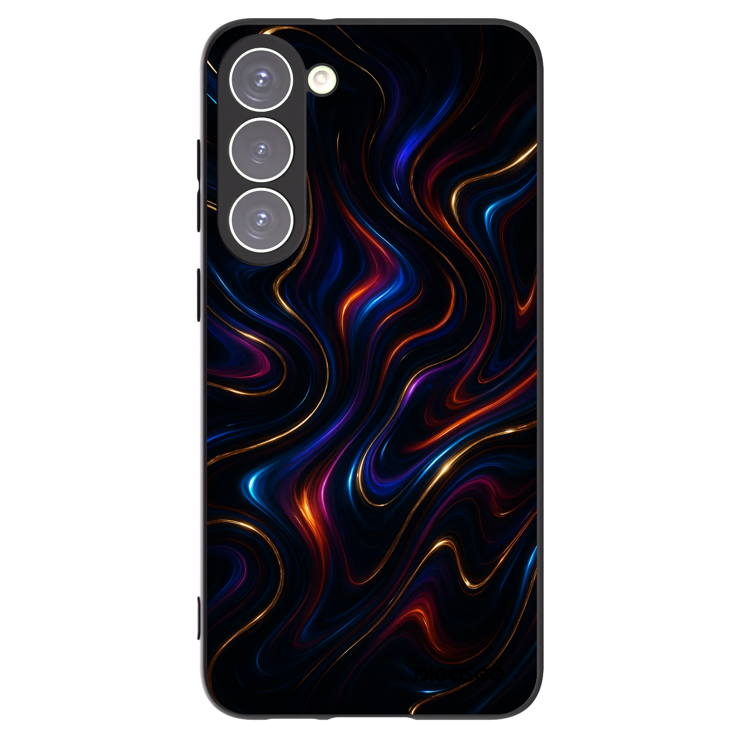 Picasee silikonový černý obal pro Samsung Galaxy S23+ 5G - Noir