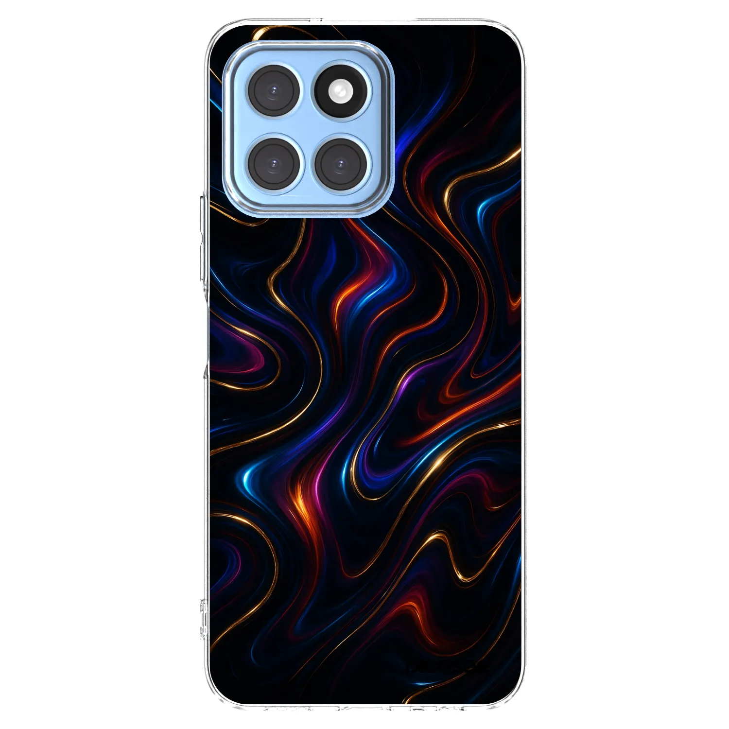 Picasee silikonový průhledný obal pro Honor X8 5G - Noir