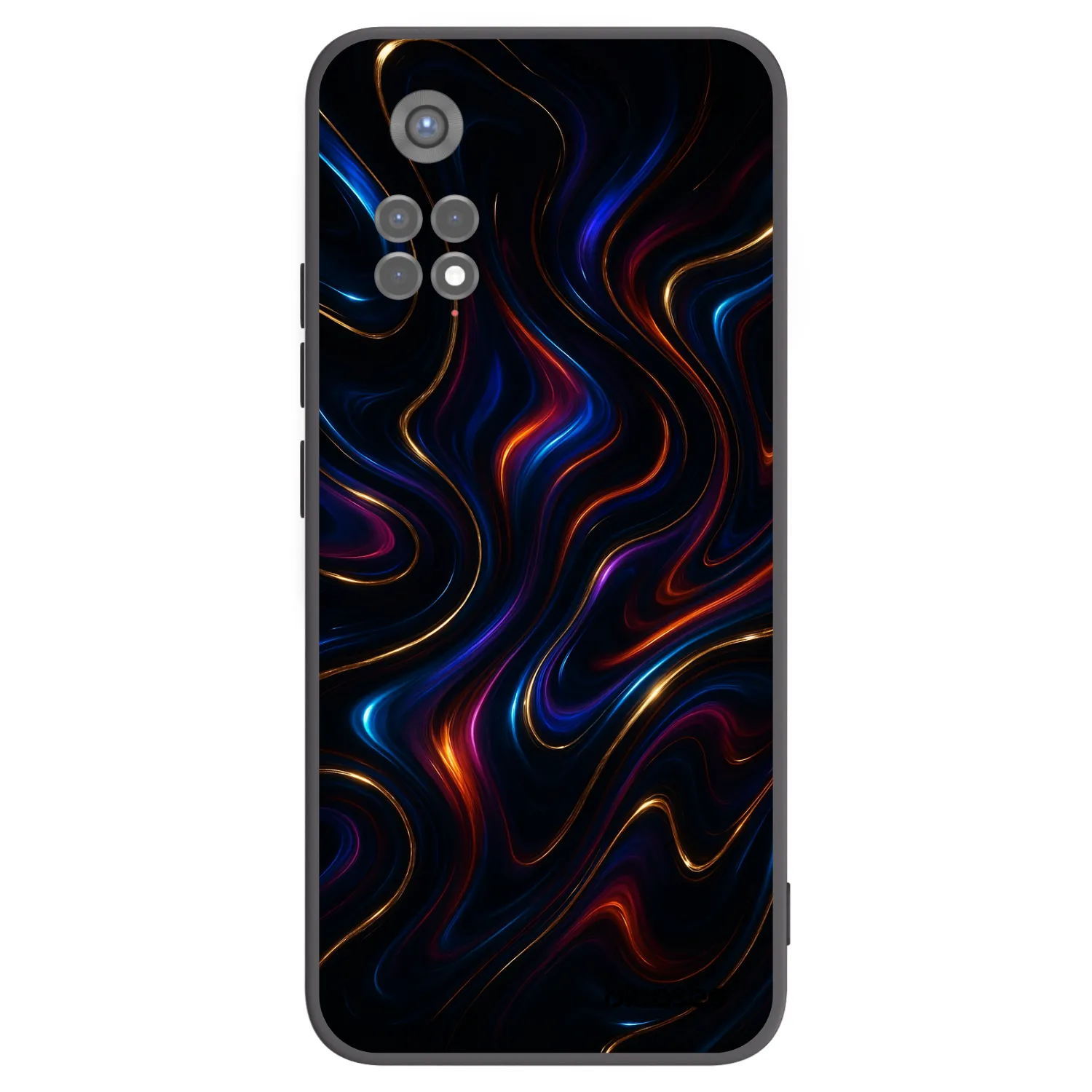 Picasee silikonový černý obal pro Xiaomi Redmi Note 11S 5G - Noir