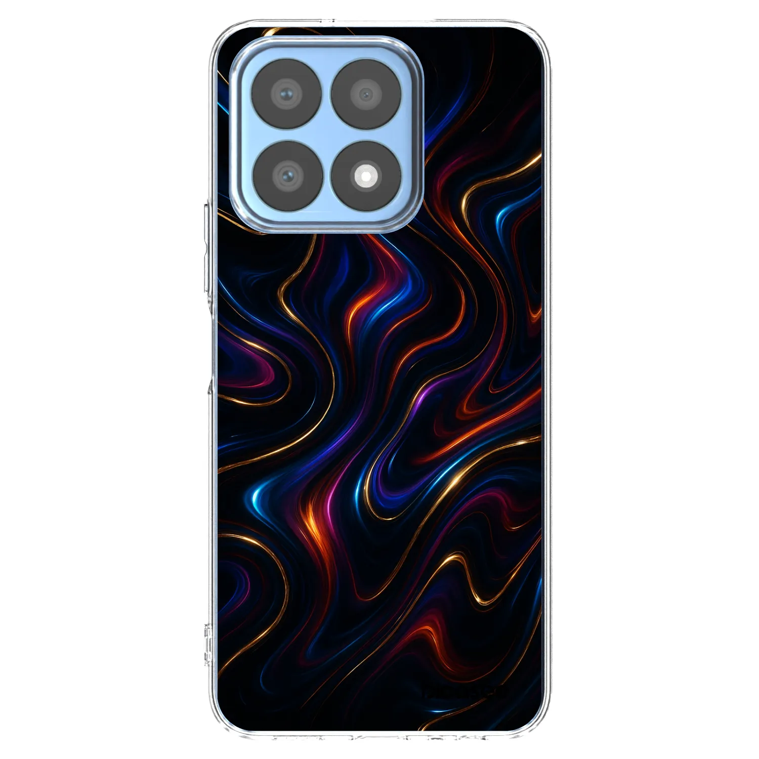 Picasee silikonový průhledný obal pro Honor X8a - Noir