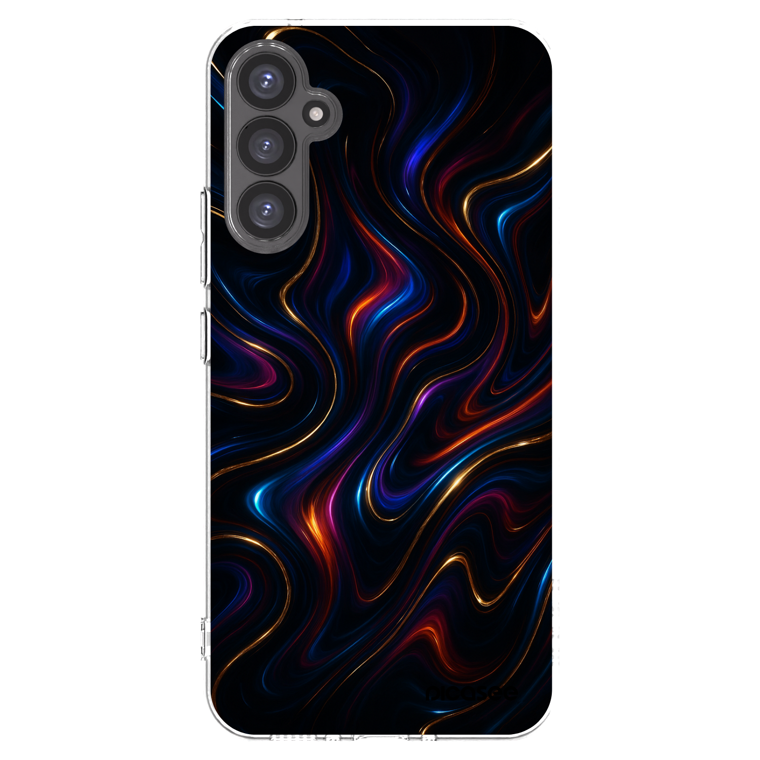 Picasee silikonový průhledný obal pro Samsung Galaxy A34 5G A346B - Noir