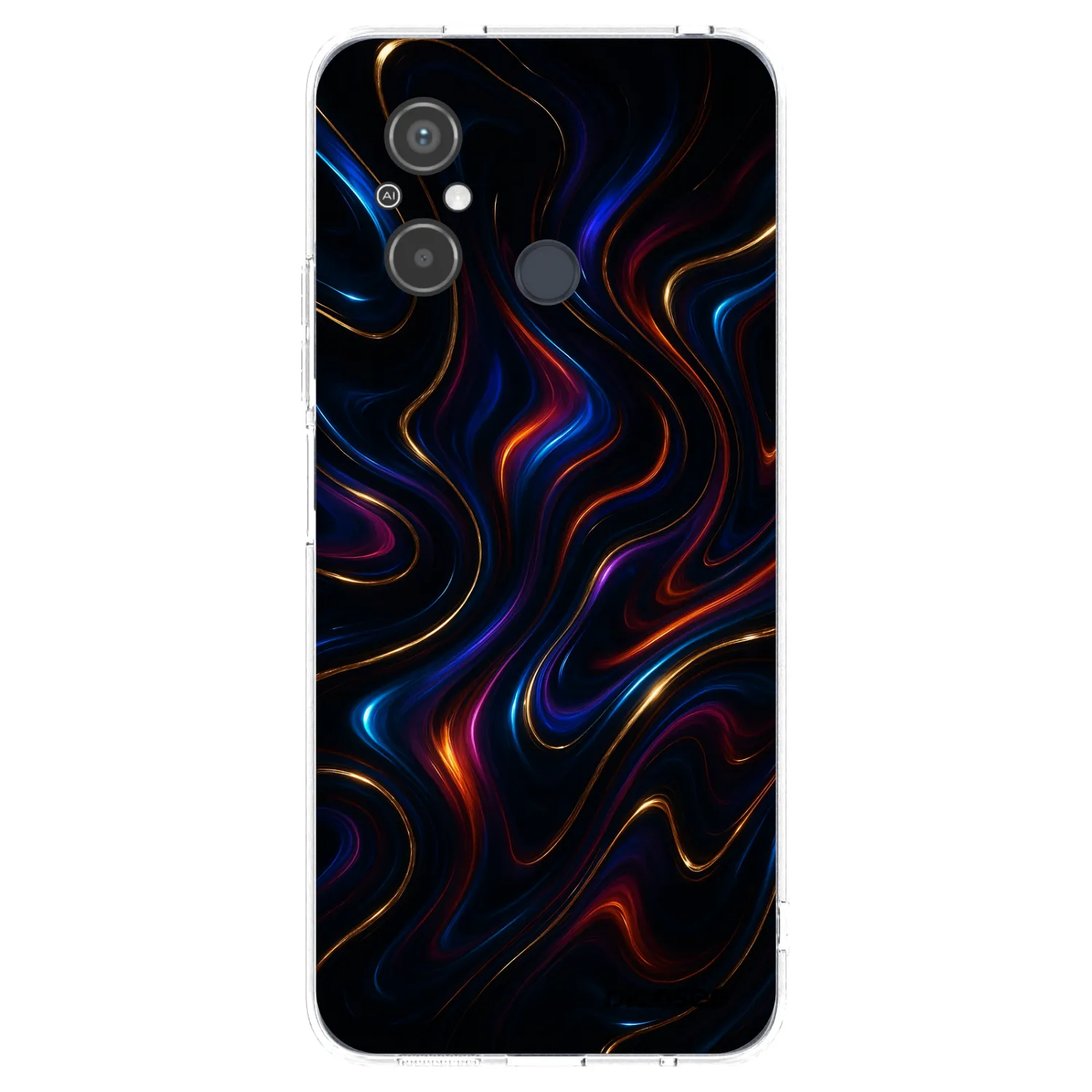 Picasee silikonový průhledný obal pro Xiaomi Redmi 12C - Noir