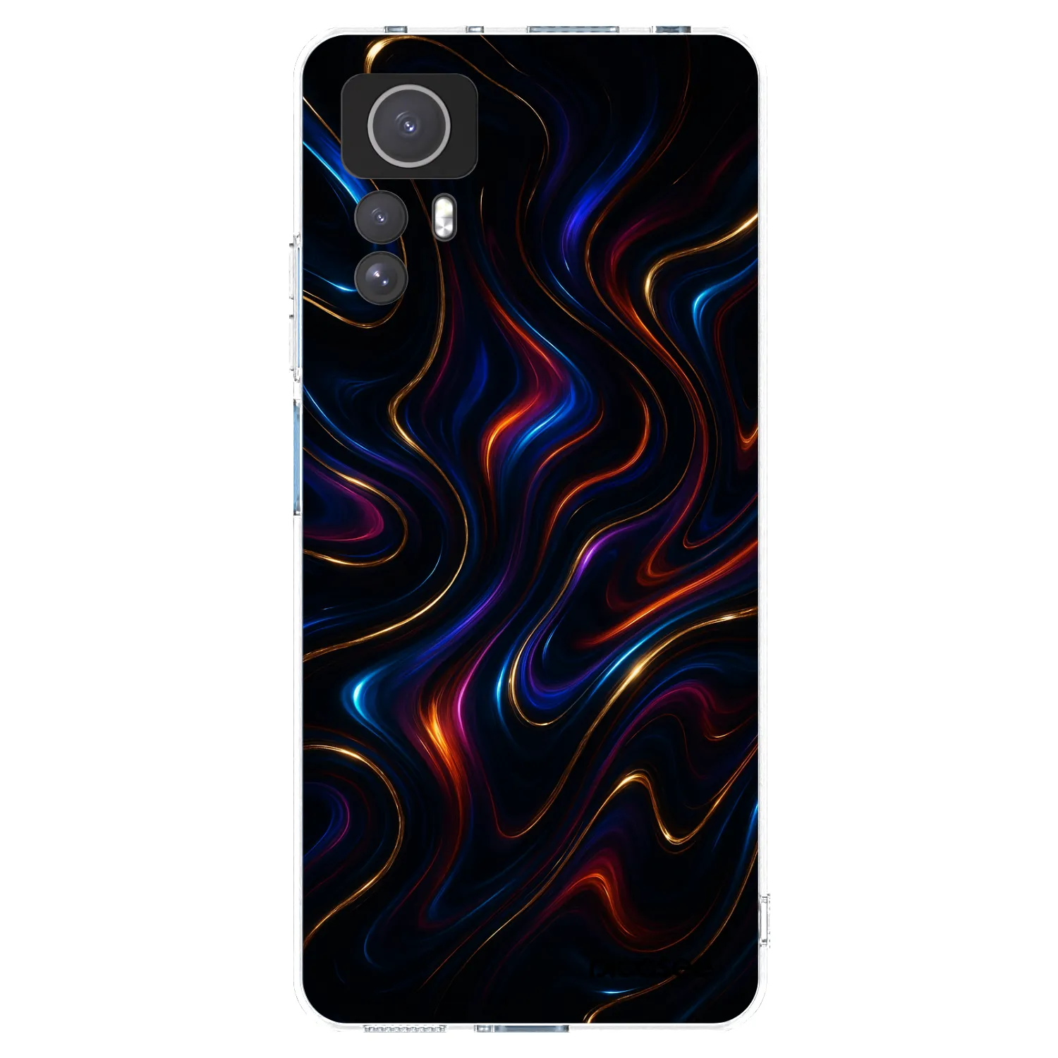 Picasee silikonový průhledný obal pro Xiaomi Redmi Note 12S - Noir