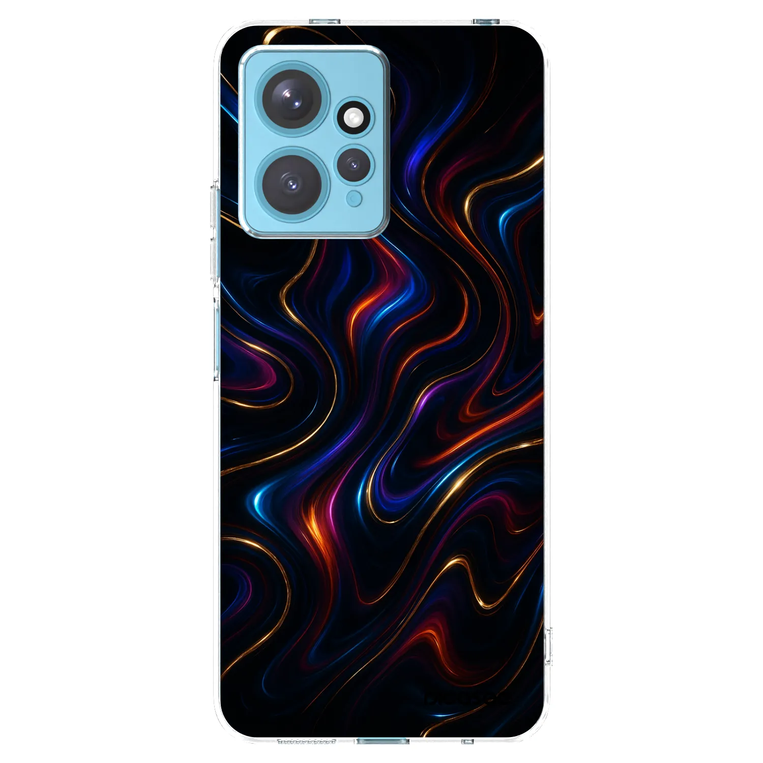 Picasee silikonový průhledný obal pro Xiaomi Redmi Note 12 4G - Noir