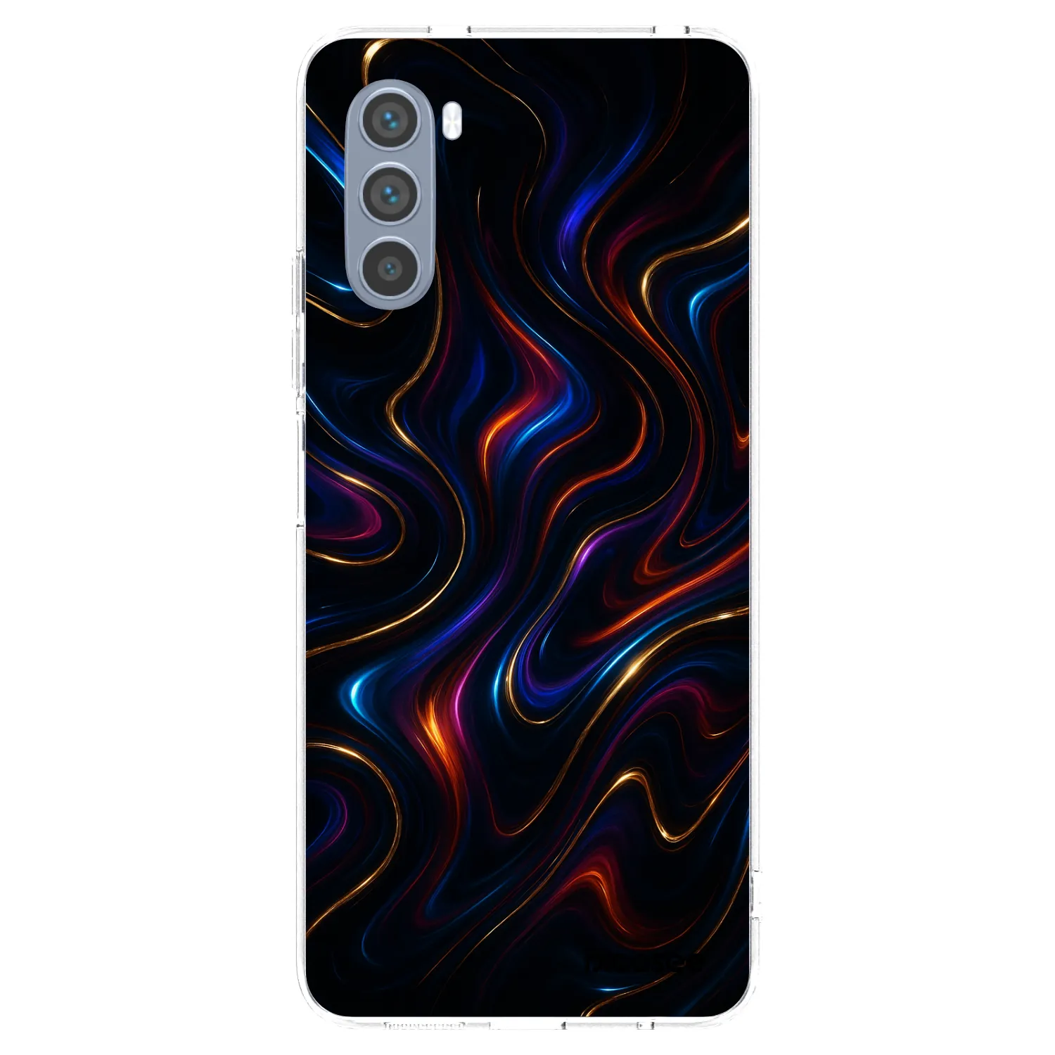 Picasee silikonový průhledný obal pro Motorola Moto G62 - Noir