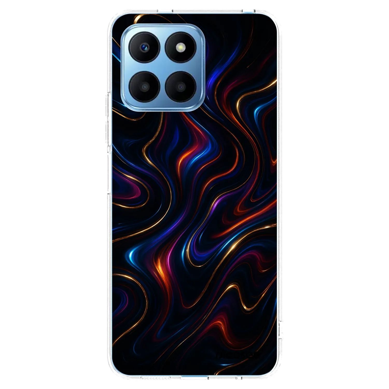 Picasee silikonový průhledný obal pro Honor 70 Lite - Noir