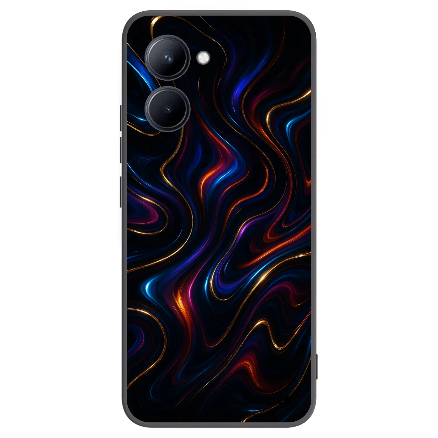 Picasee silikonový černý obal pro Realme C33 (2023) - Noir