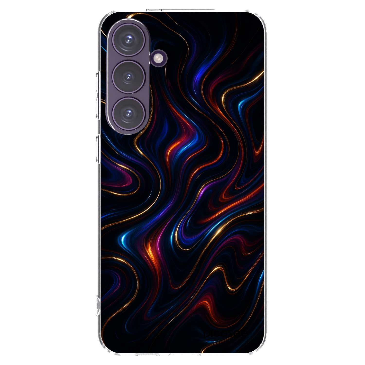 Picasee silikonový průhledný obal pro Samsung Galaxy S24+ S926B 5G - Noir