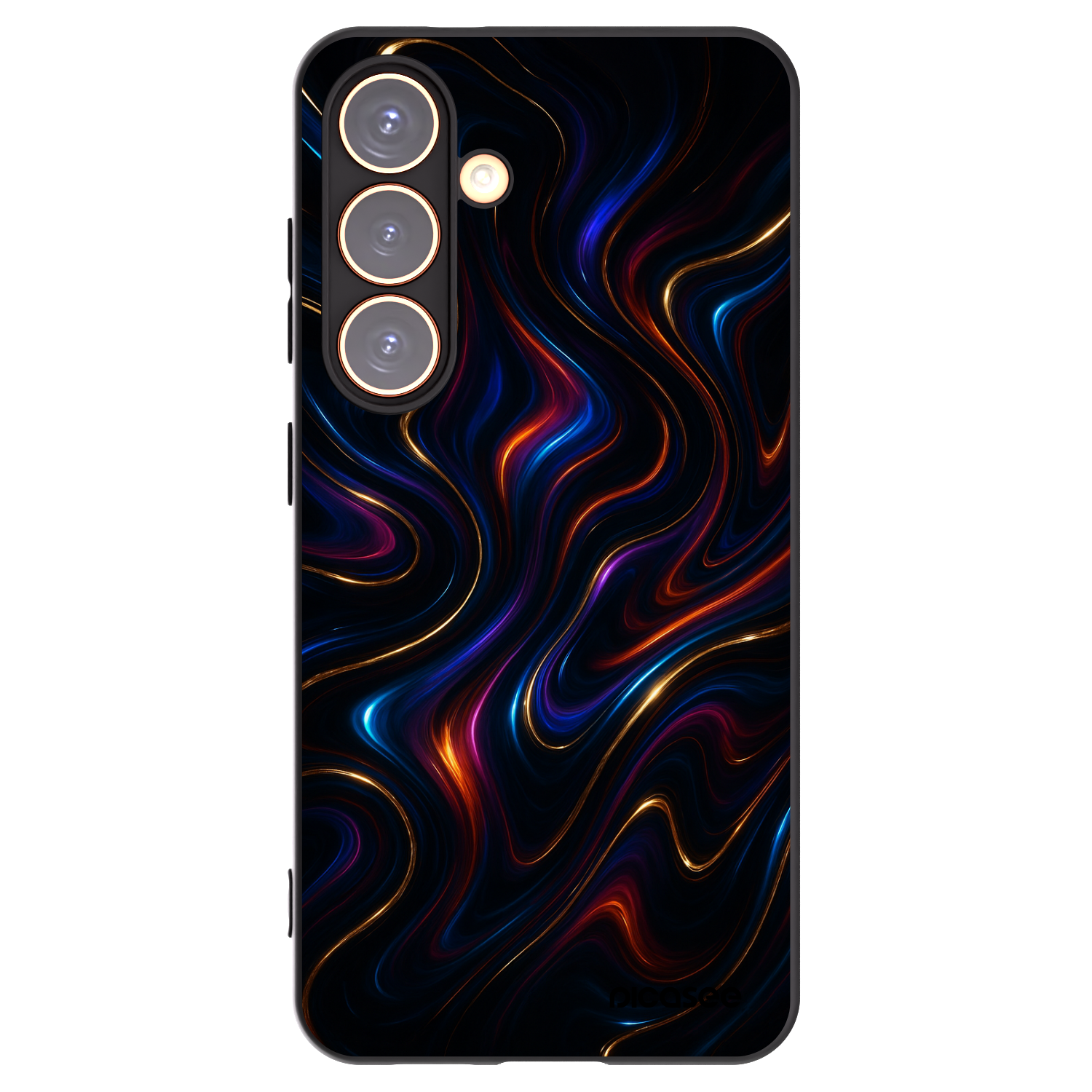 Picasee silikonový černý obal pro Samsung Galaxy S24 S921B 5G - Noir