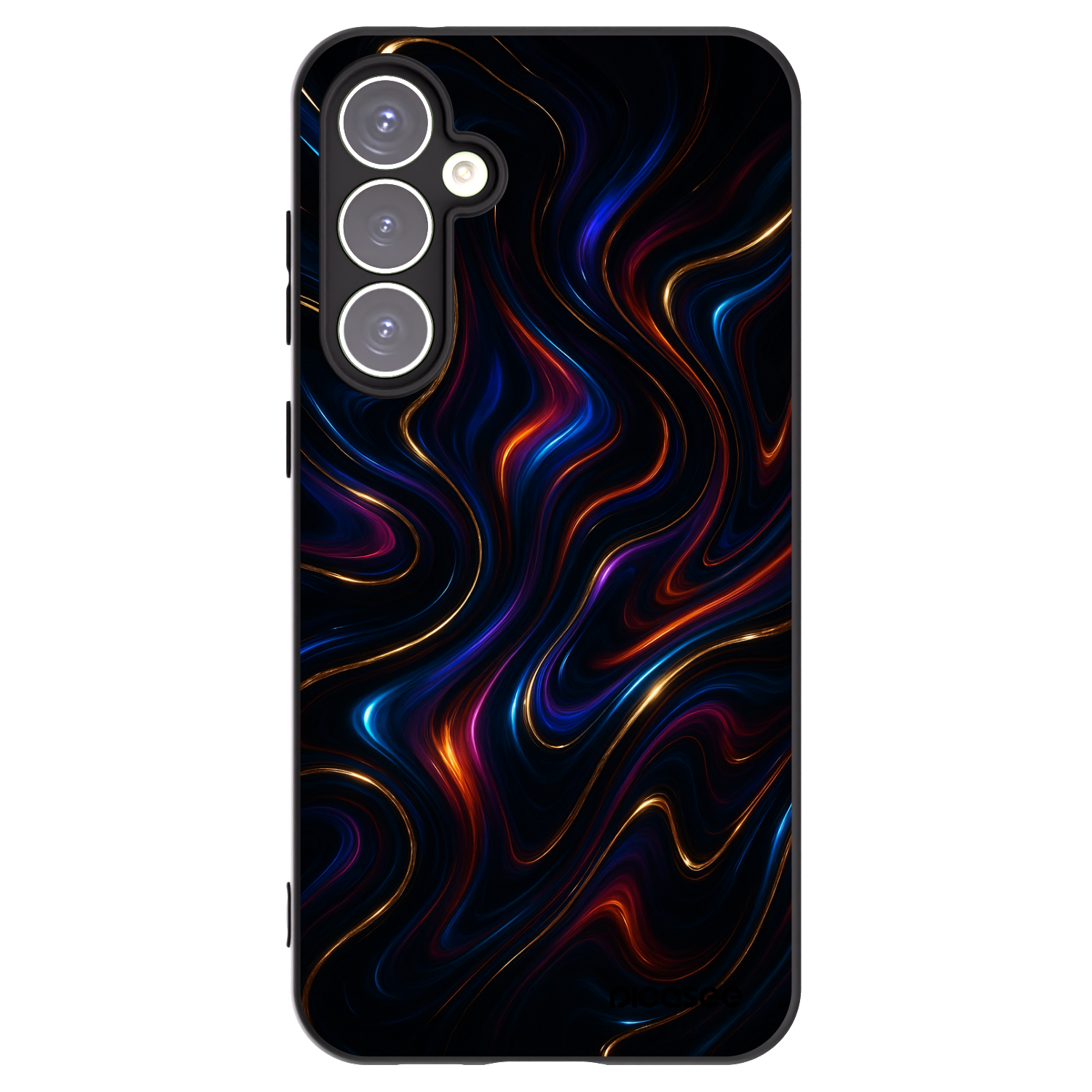 Picasee silikonový černý obal pro Samsung Galaxy S23 FE S711B - Noir