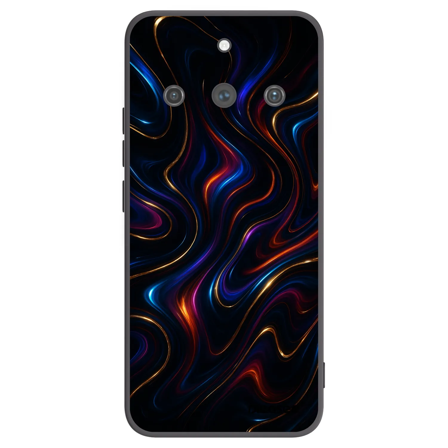 Picasee silikonový černý obal pro Realme 11 Pro+ - Noir