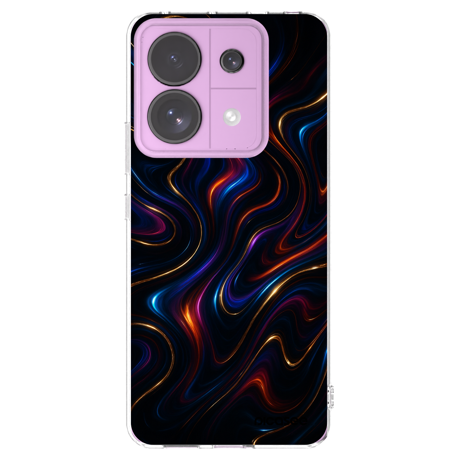Picasee silikonový průhledný obal pro Xiaomi Redmi Note 13 Pro 5G - Noir