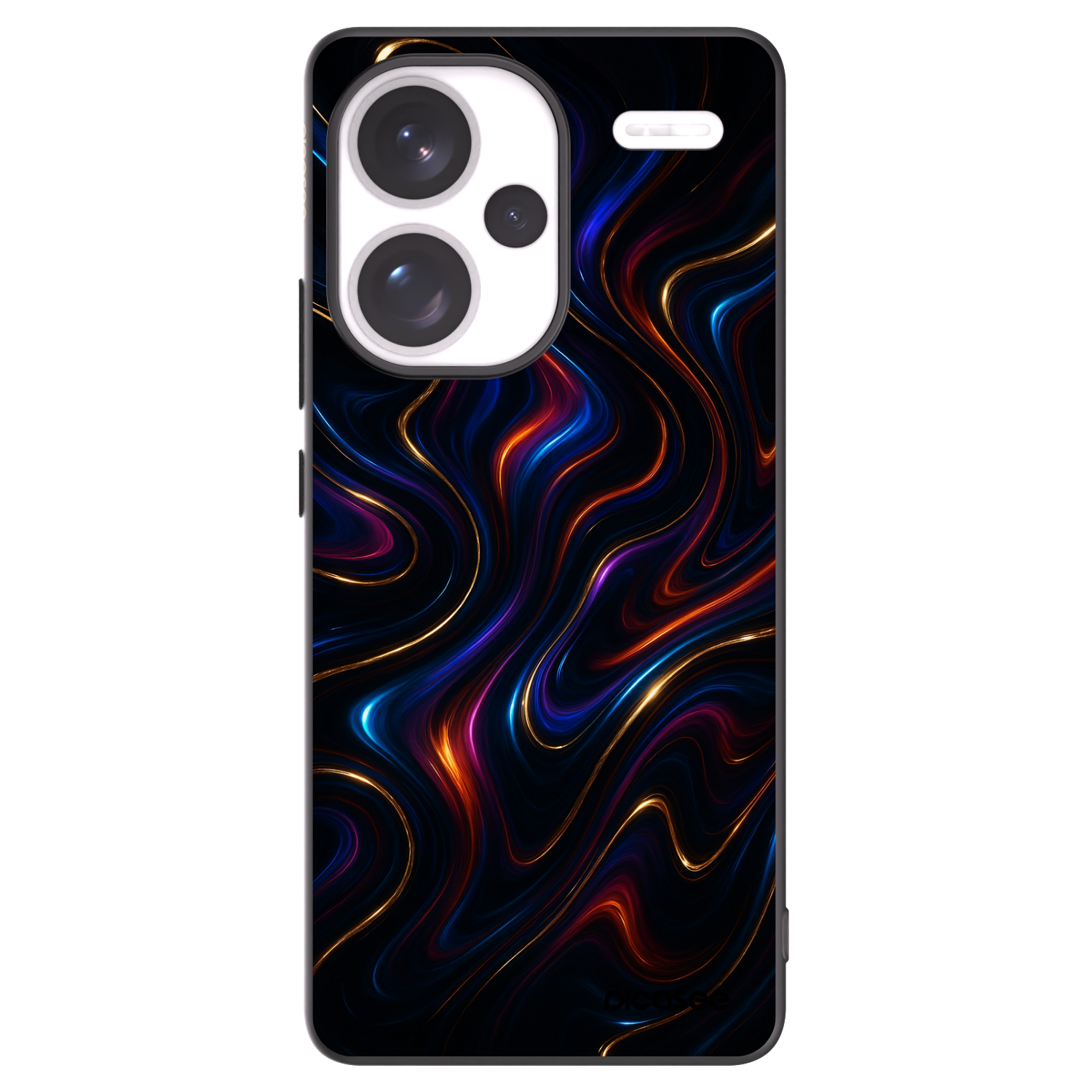 Picasee silikonový černý obal pro Xiaomi Redmi Note 13 Pro+ 5G - Noir