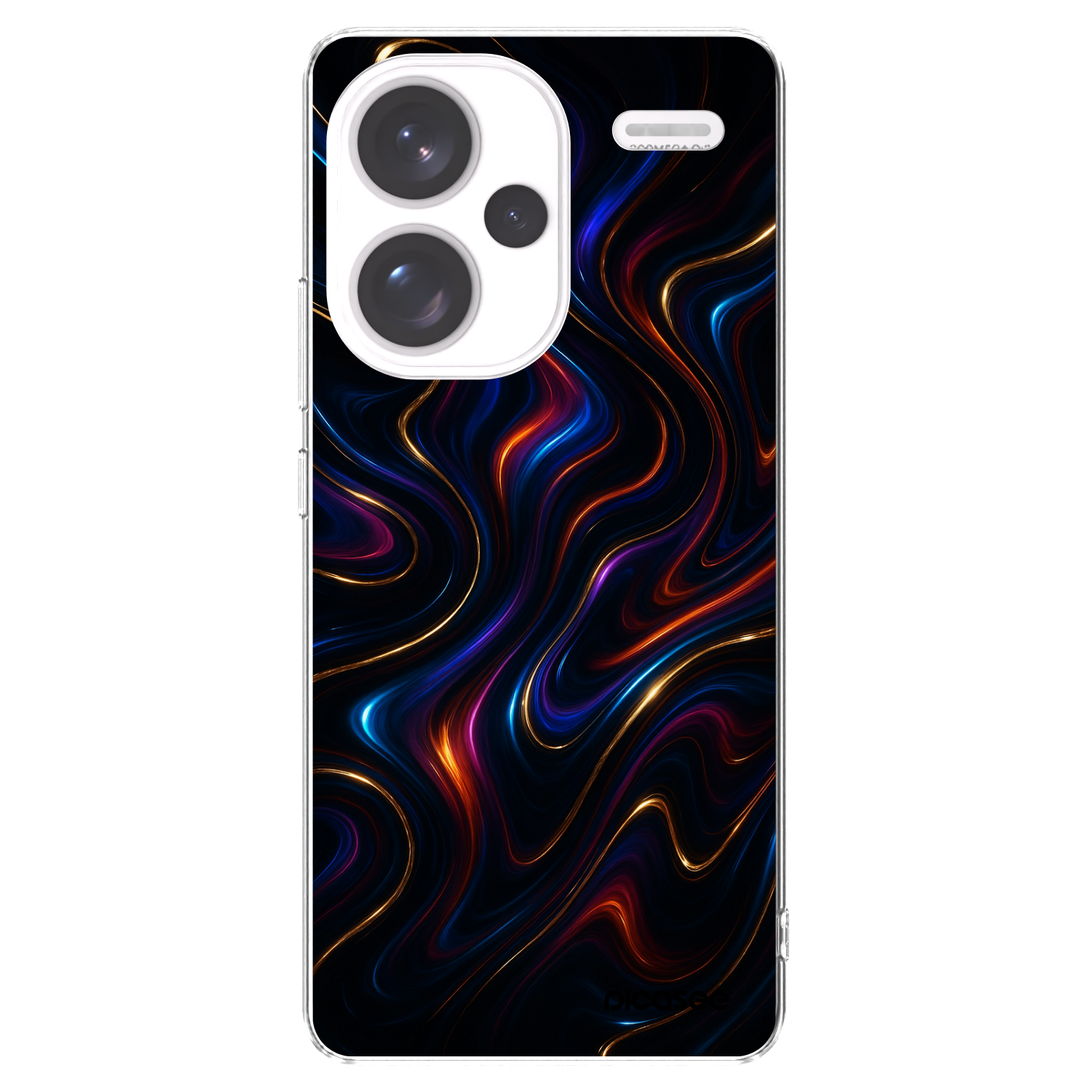 Picasee silikonový průhledný obal pro Xiaomi Redmi Note 13 Pro+ 5G - Noir