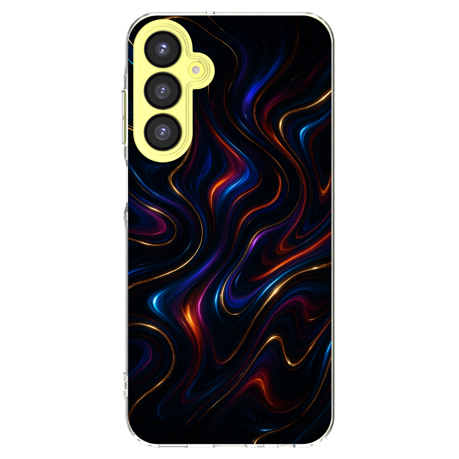 Picasee silikonový průhledný obal pro Samsung Galaxy A25 A256B 5G - Noir