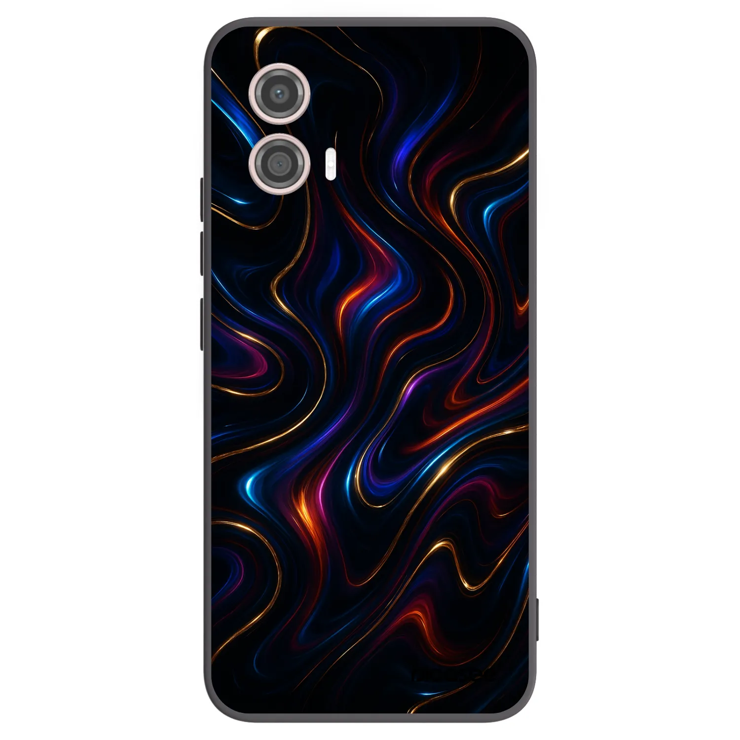 Picasee silikonový černý obal pro Motorola Moto G53 5G - Noir