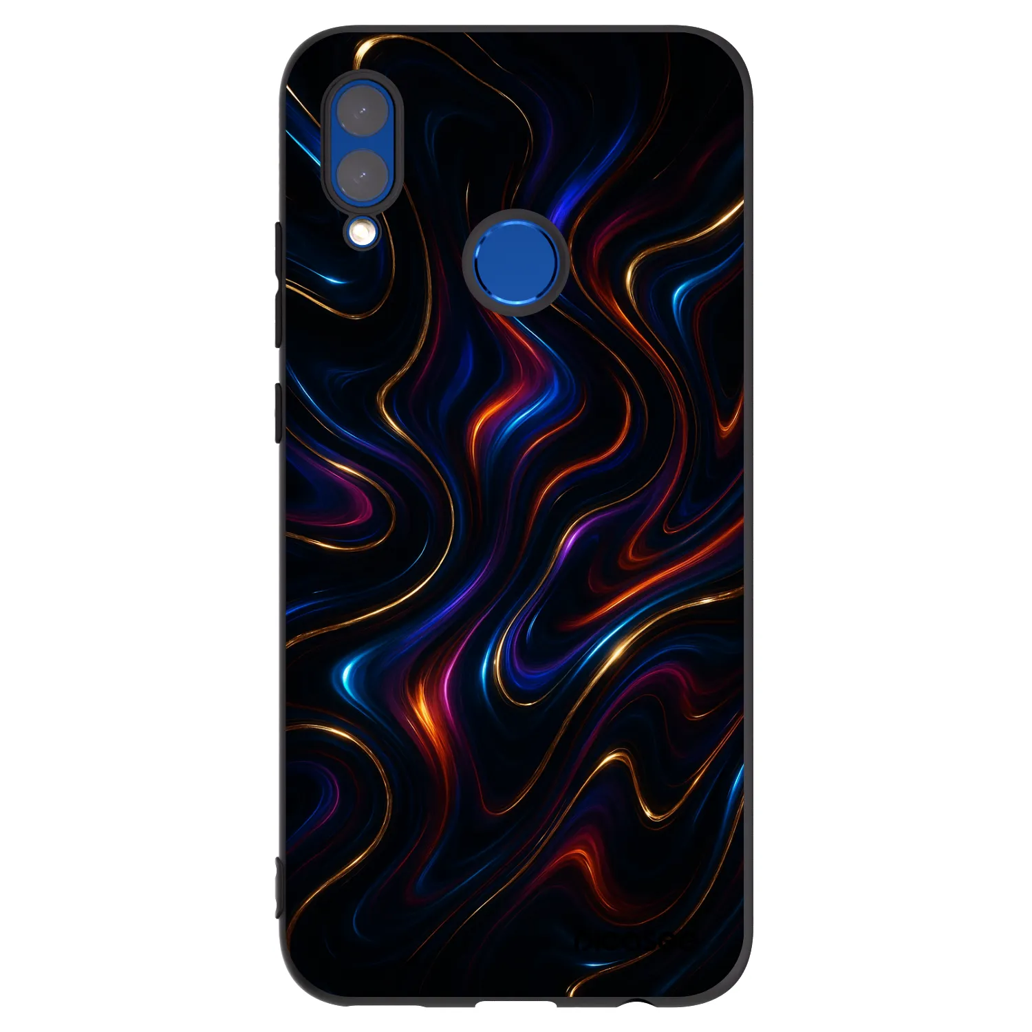 Picasee silikonový černý obal pro Honor 10 Lite - Noir