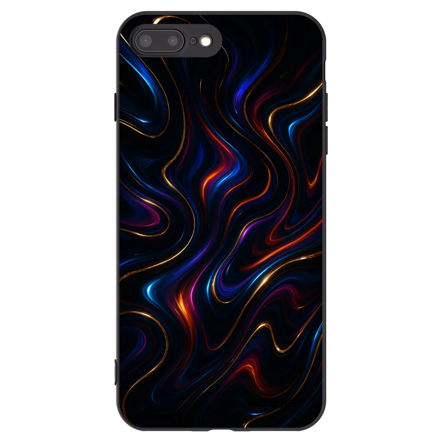 Picasee silikonový černý obal pro Apple iPhone 7 Plus - Noir