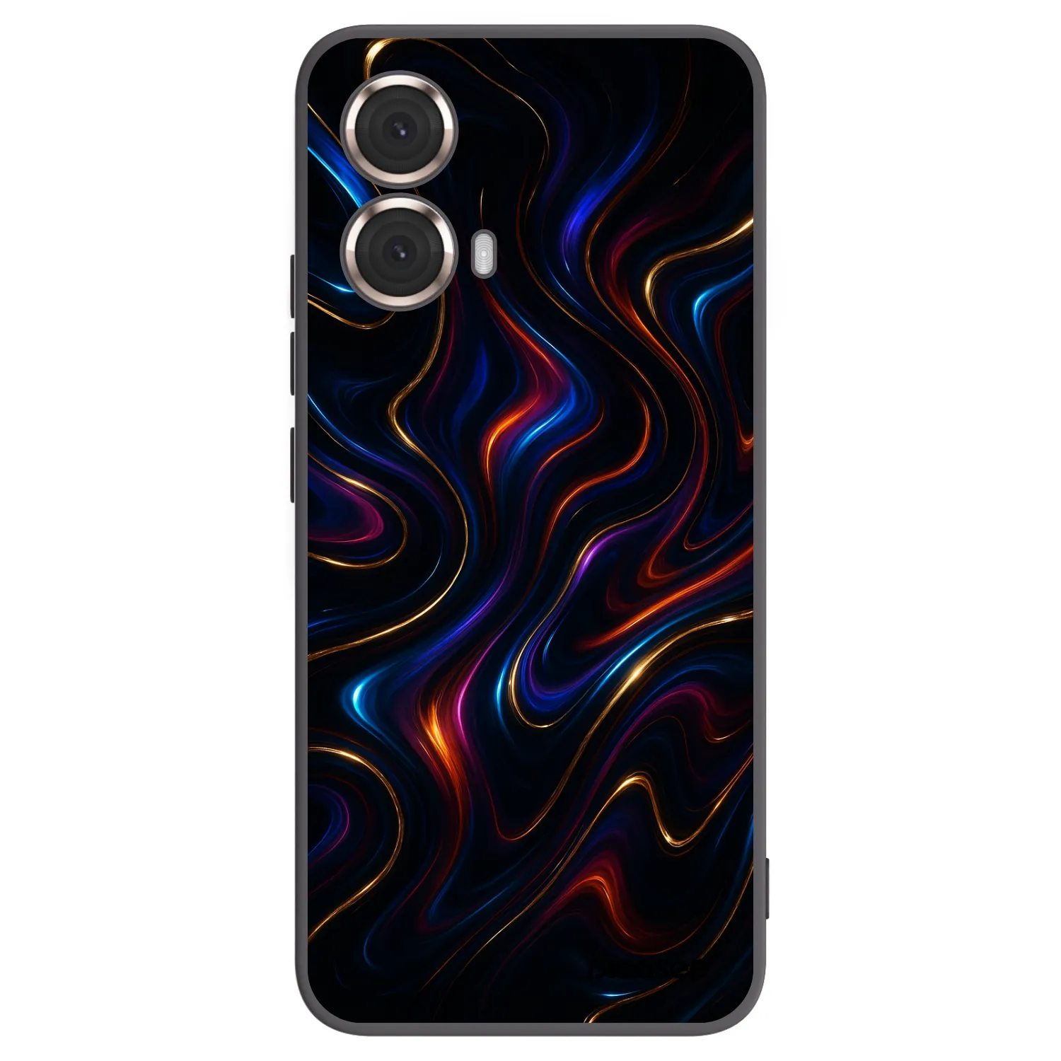 Picasee silikonový černý obal pro Motorola Moto G85 - Noir