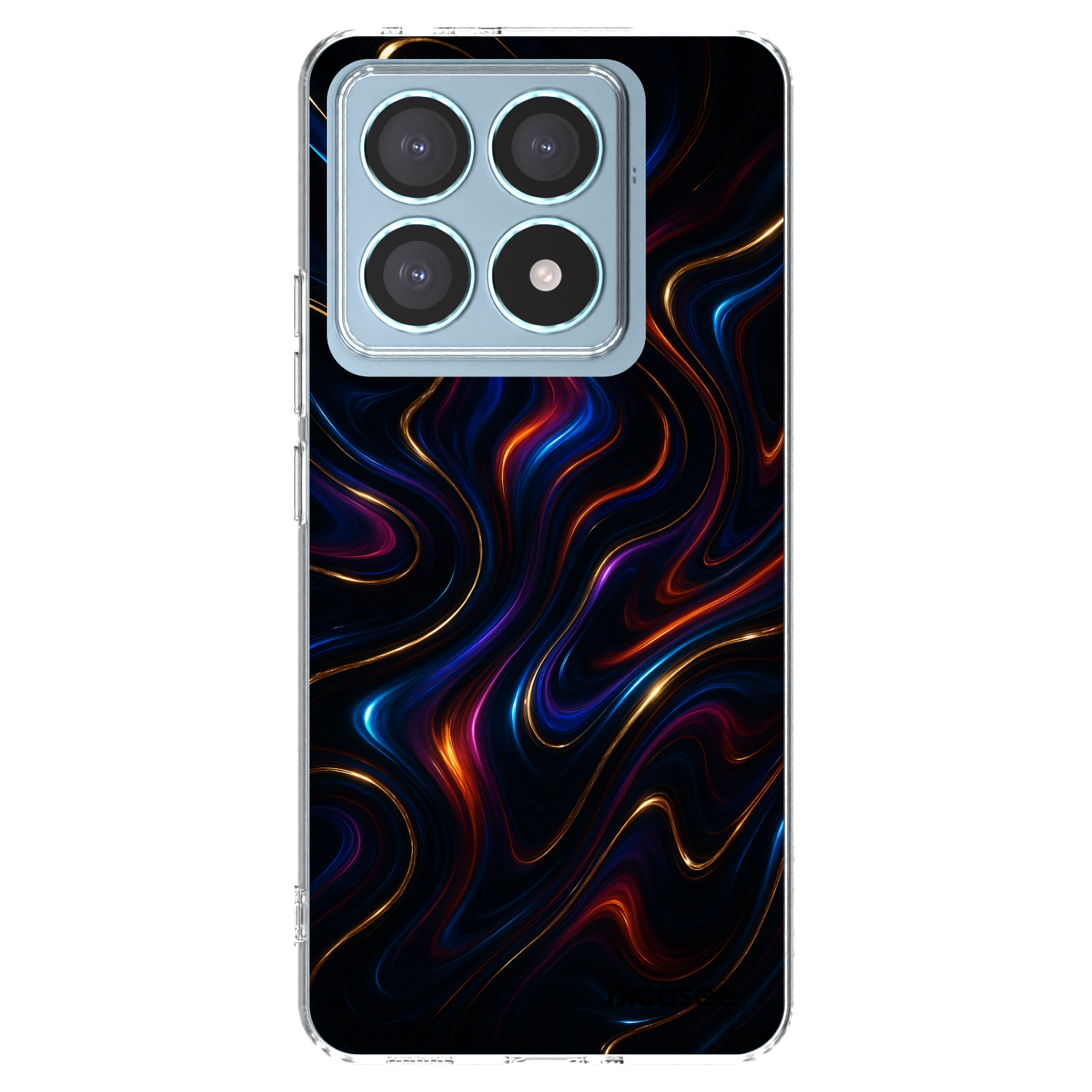 Picasee silikonový průhledný obal pro Xiaomi 14T Pro - Noir