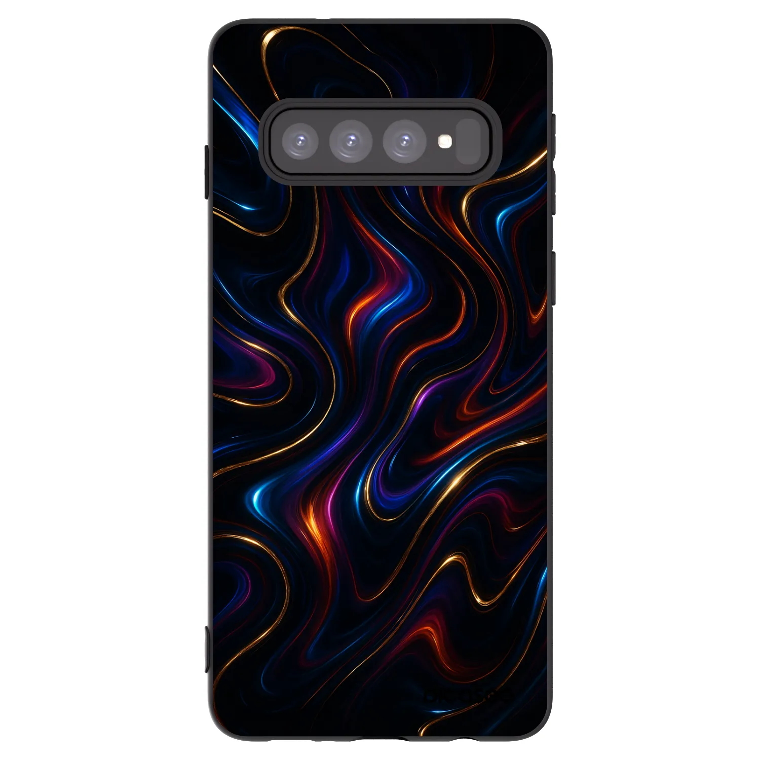 Picasee silikonový černý obal pro Samsung Galaxy S10 G973 - Noir