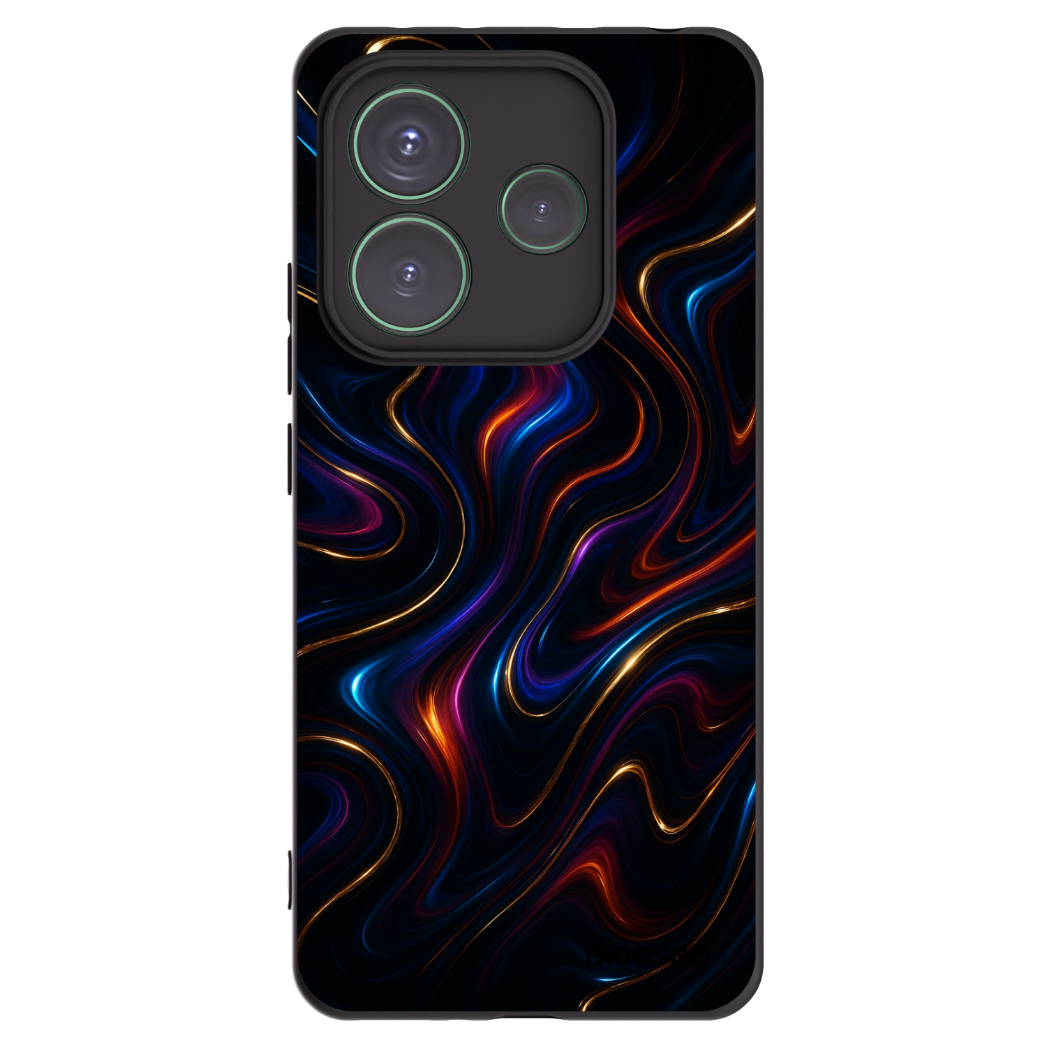 Picasee silikonový černý obal pro Xiaomi Redmi Note 14 5G - Noir