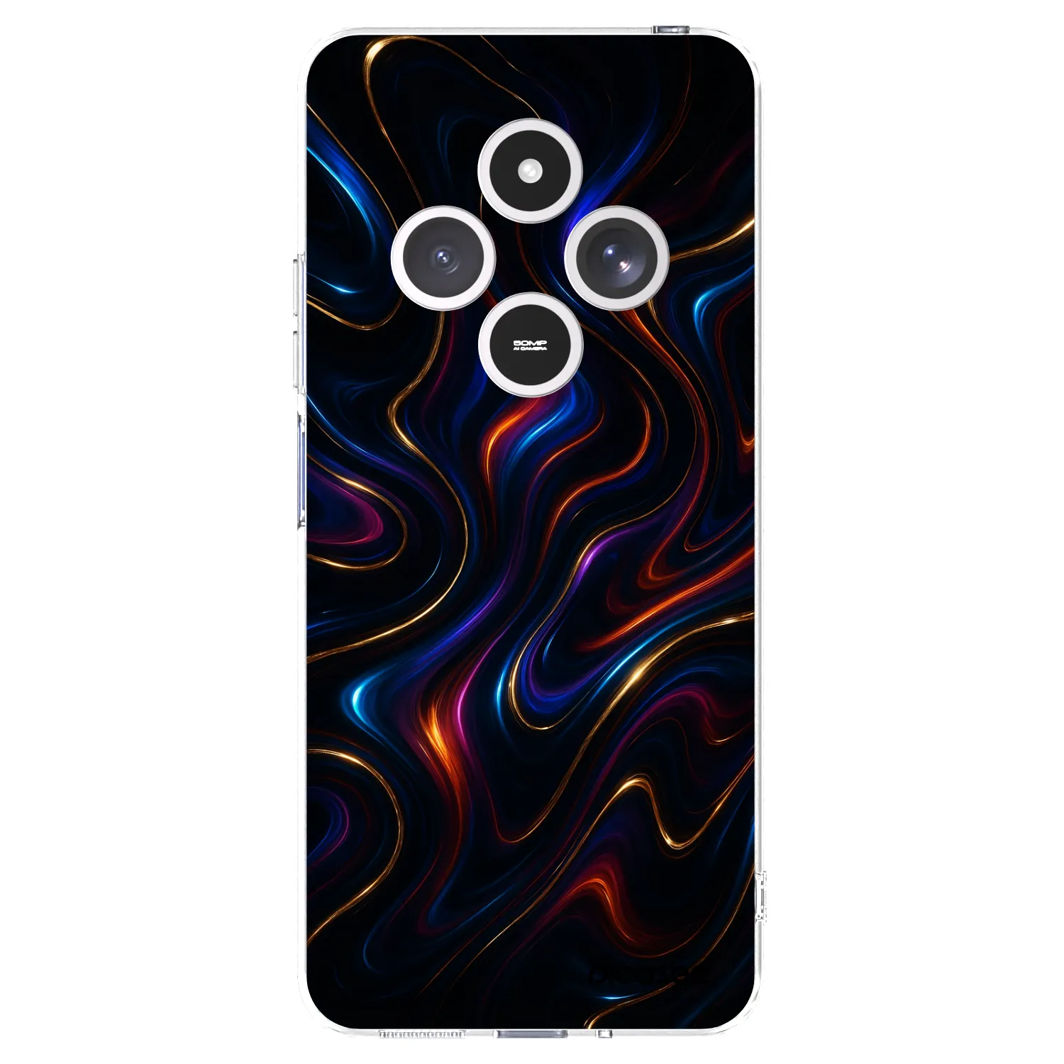 Picasee silikonový průhledný obal pro Xiaomi Redmi 14C - Noir