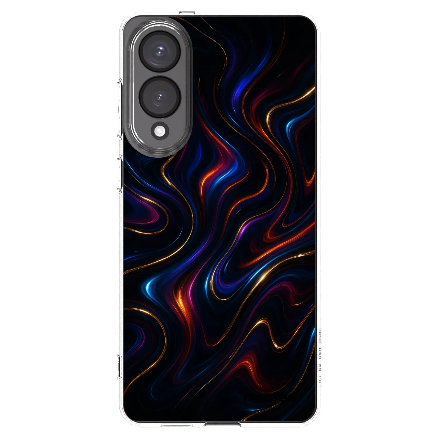 Picasee silikonový průhledný obal pro Samsung Galaxy S25 Edge 5G - Noir