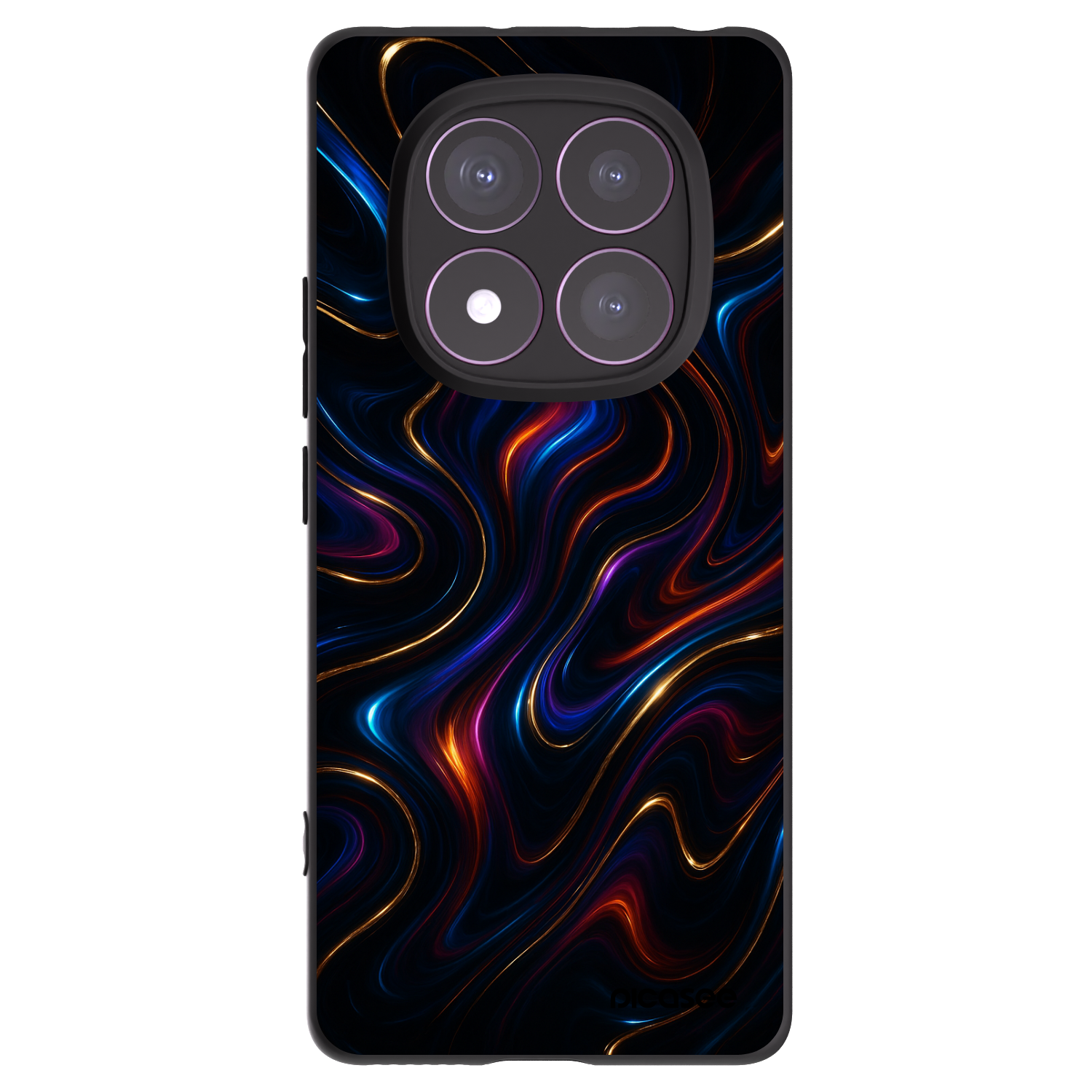 Picasee silikonový černý obal pro Xiaomi Redmi Note 14 Pro 4G - Noir