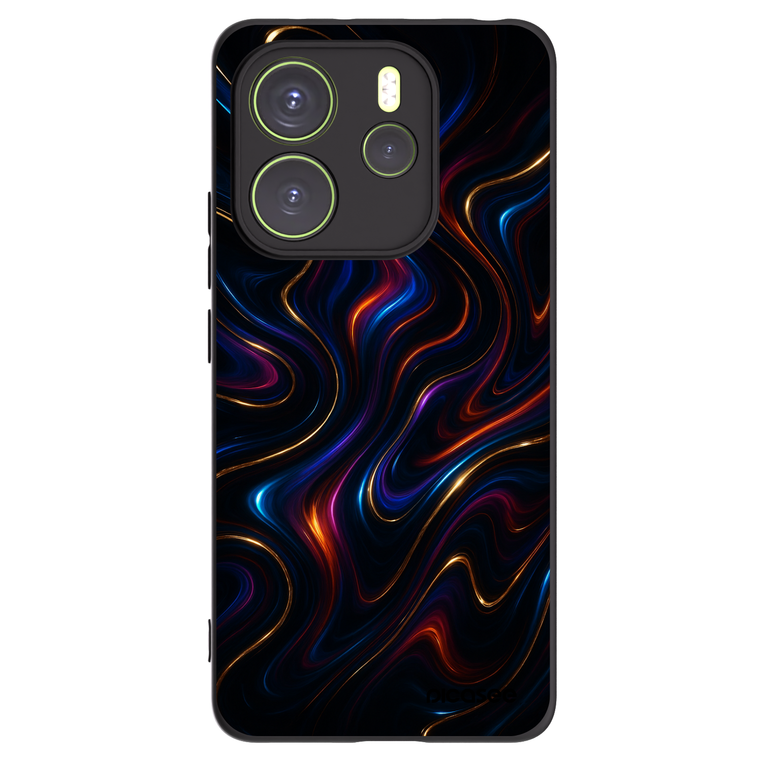Picasee silikonový černý obal pro Xiaomi Redmi Note 14 4G - Noir