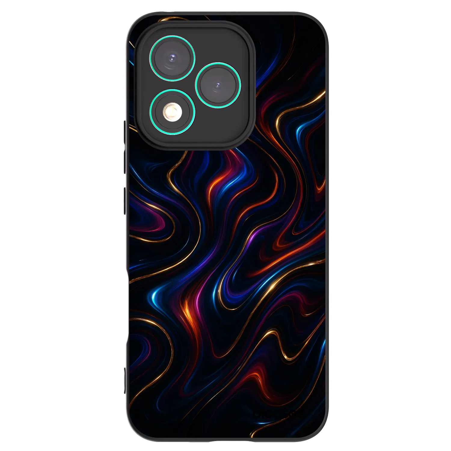 Picasee silikonový černý obal pro Honor 400 Lite 5G - Noir