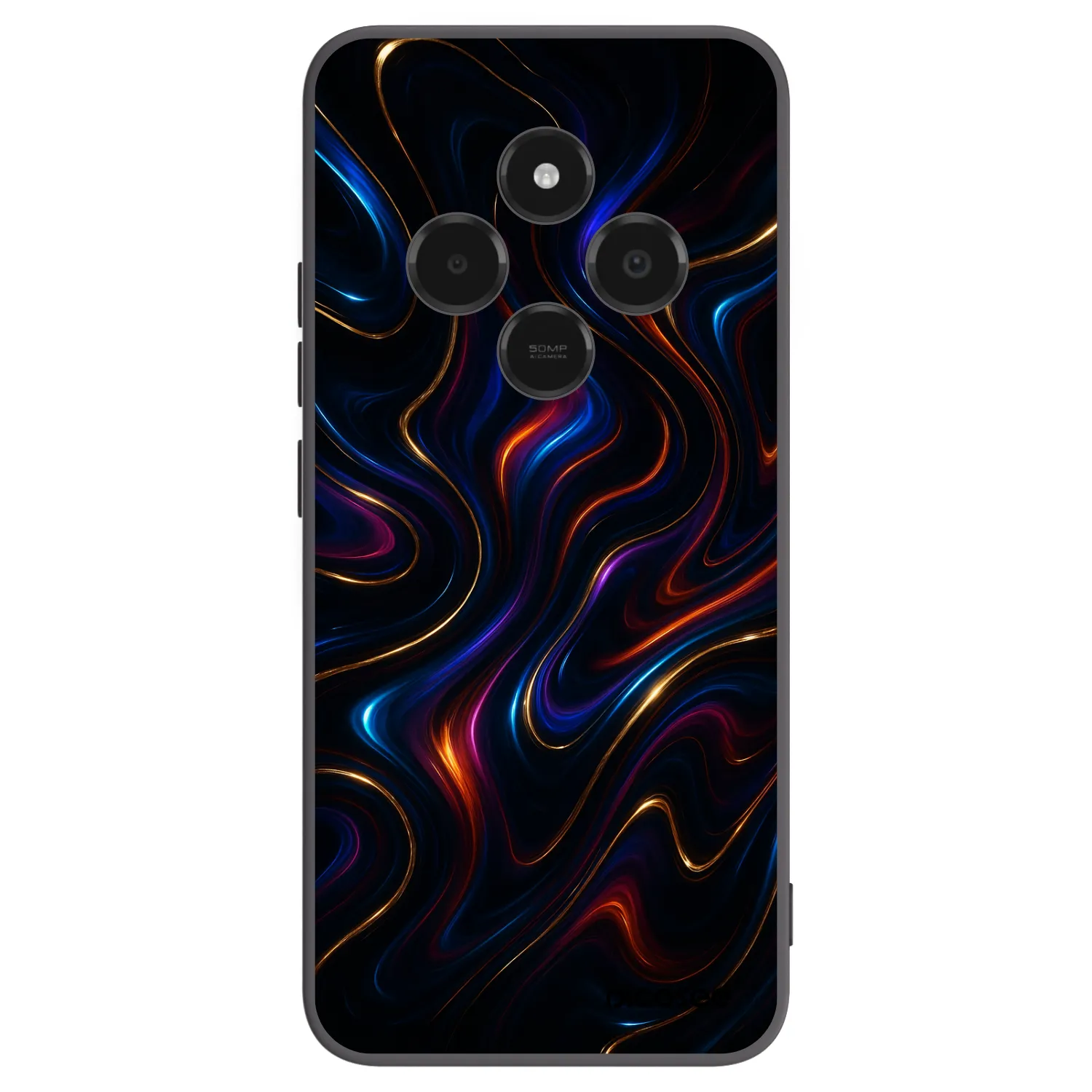 Picasee silikonový černý obal pro Xiaomi Poco C75 - Noir