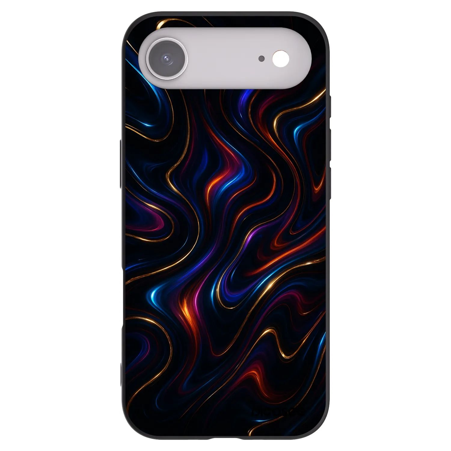 Picasee silikonový černý obal pro Apple iPhone Air - Noir
