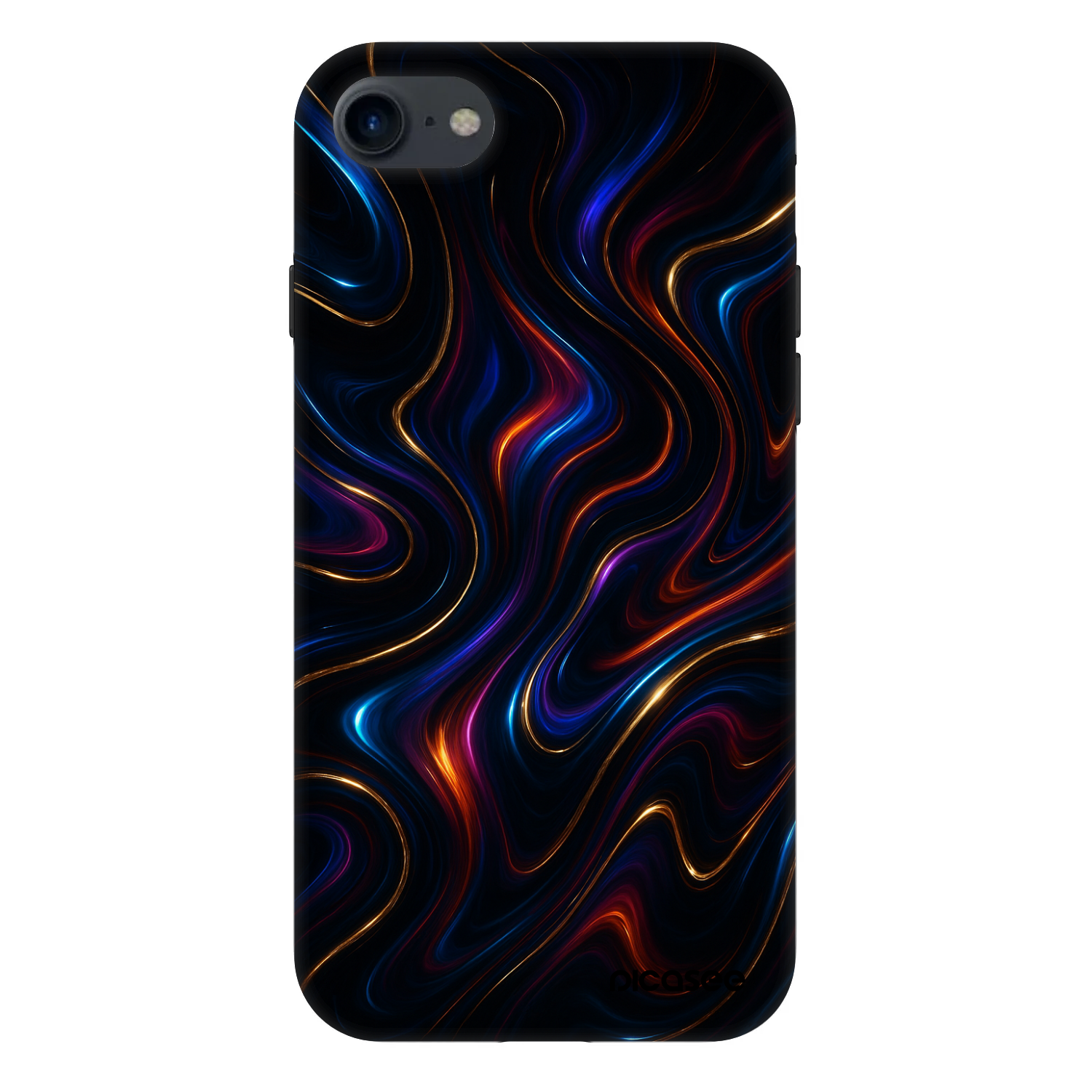Picasee Fashion Case pro Apple iPhone SE 2022 - Noir