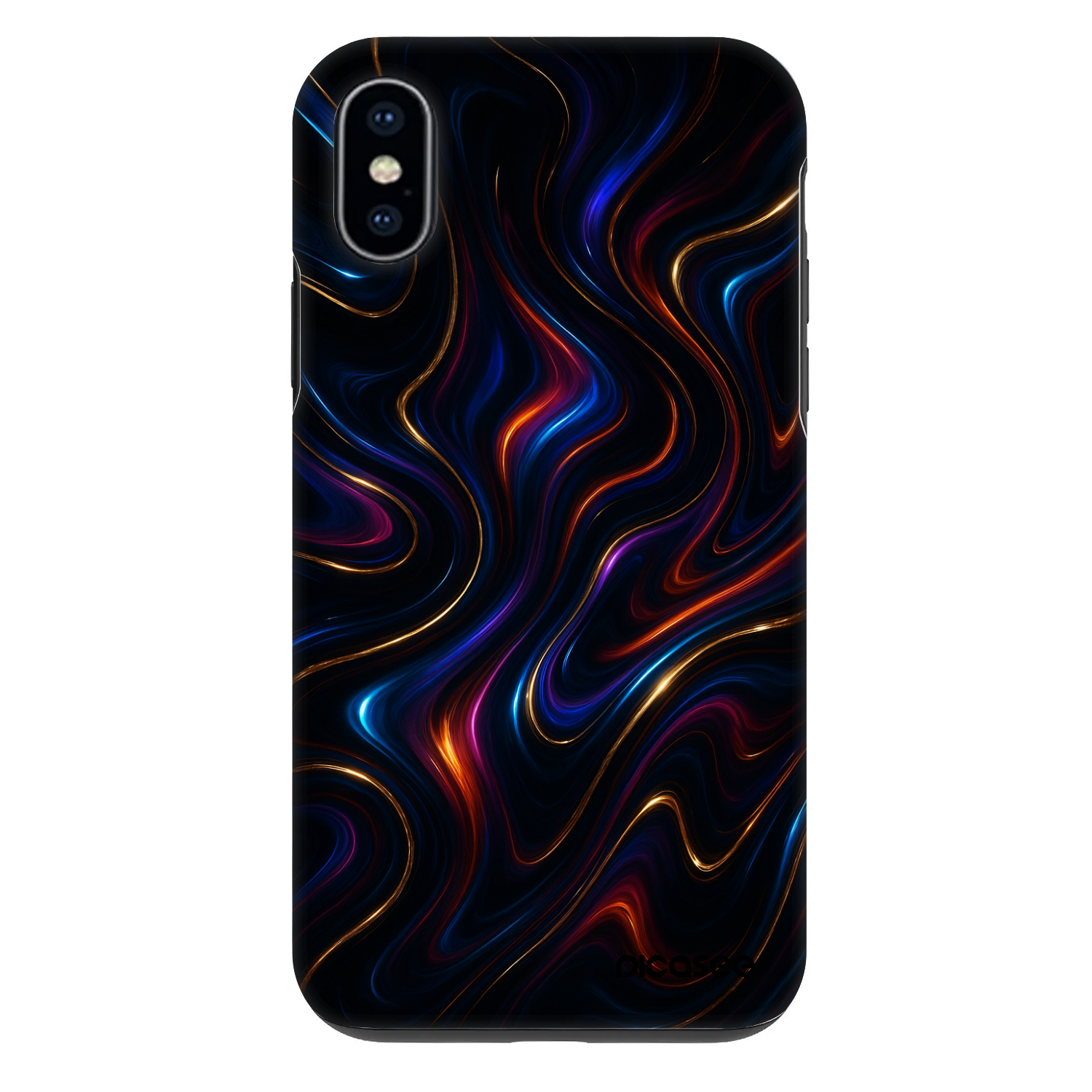 Picasee Fashion Case pro Apple iPhone X/XS - Noir