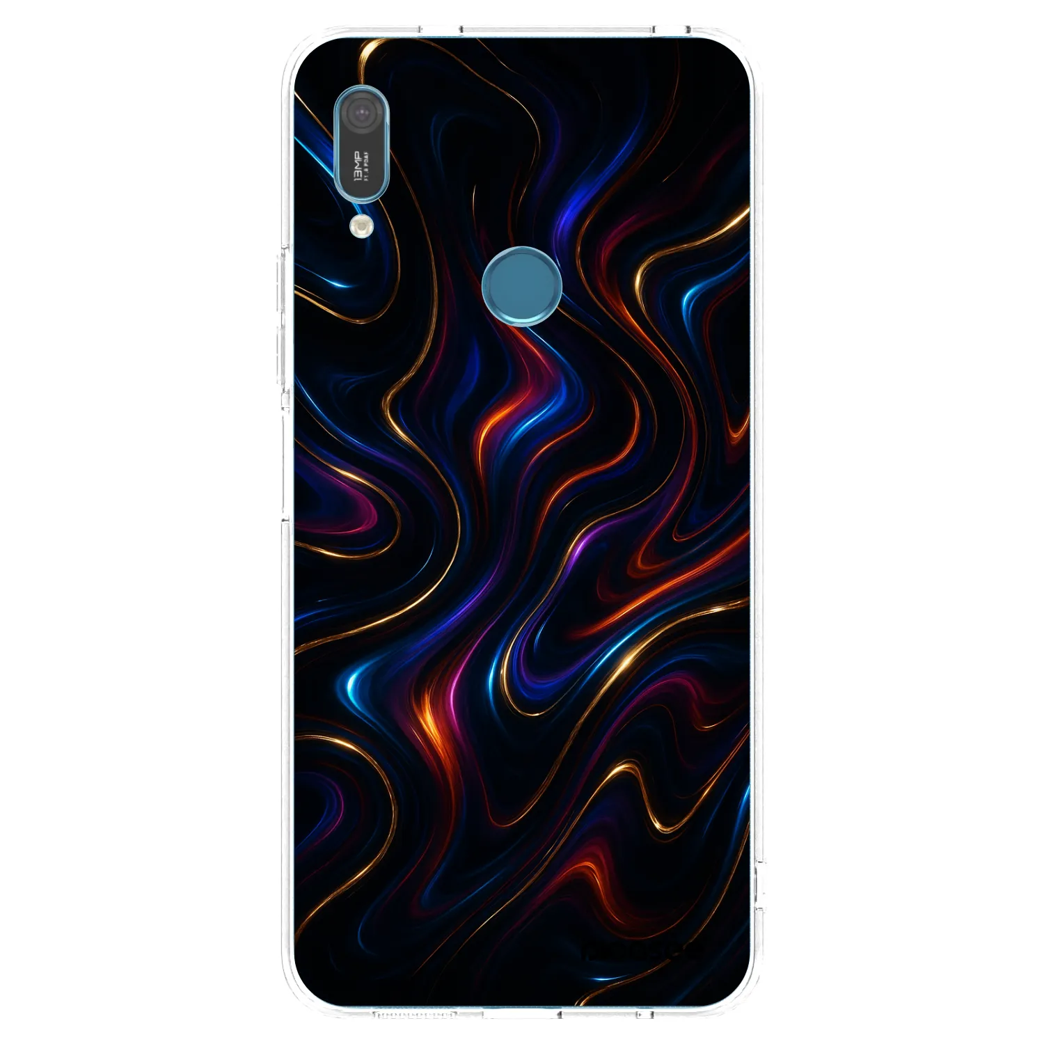 Picasee silikonový průhledný obal pro Huawei Y6 2019 - Noir
